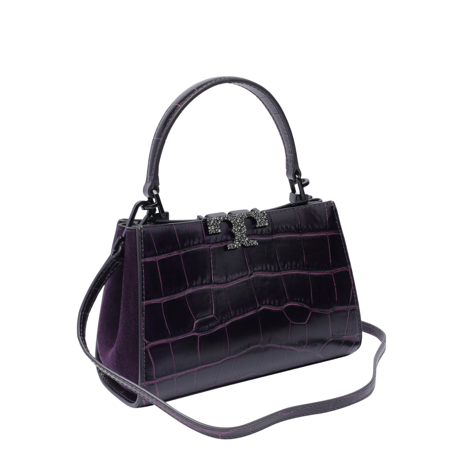 Eleanor Croc Embossed Mini Satchel - Image 2