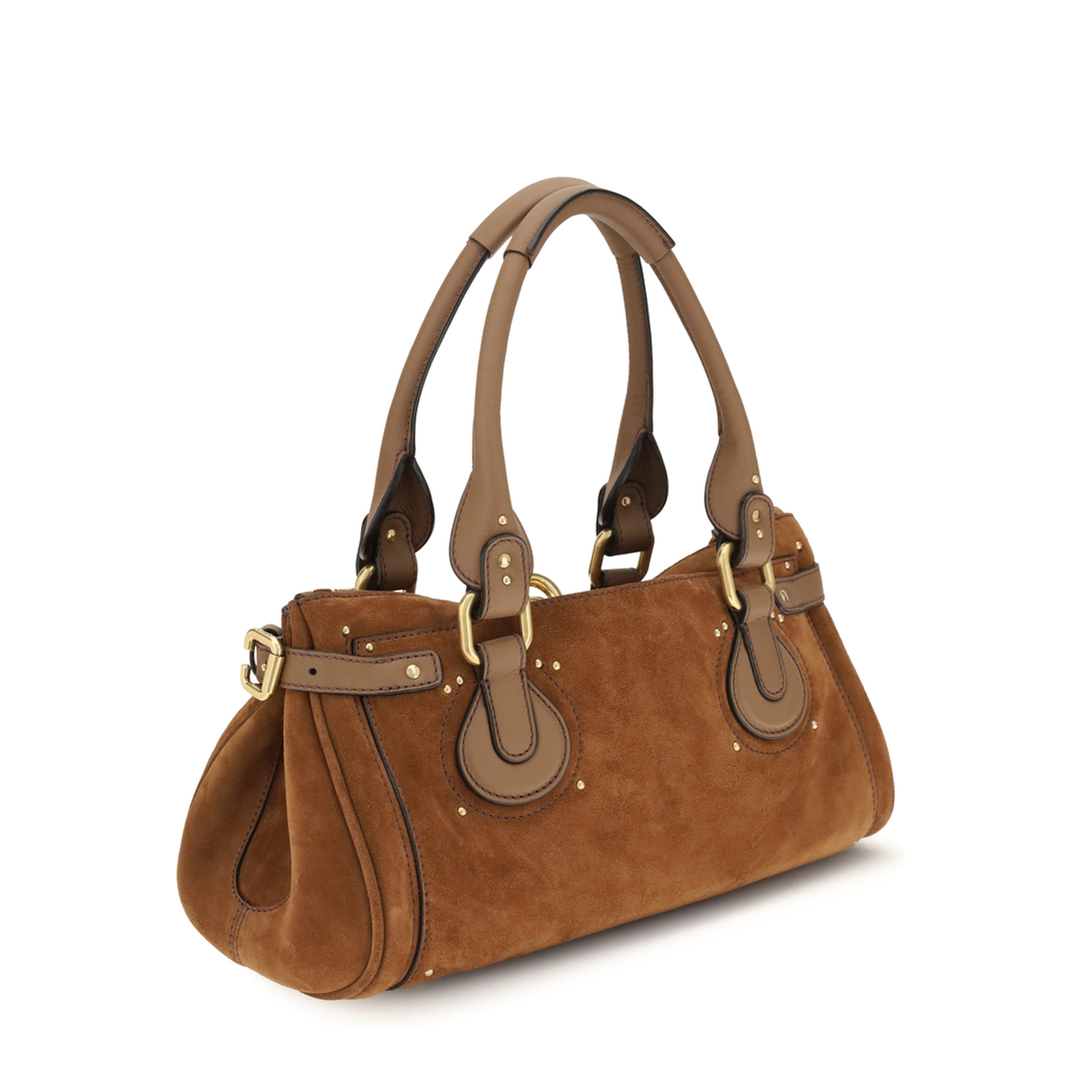Paddington Suede Handbag - Image 3