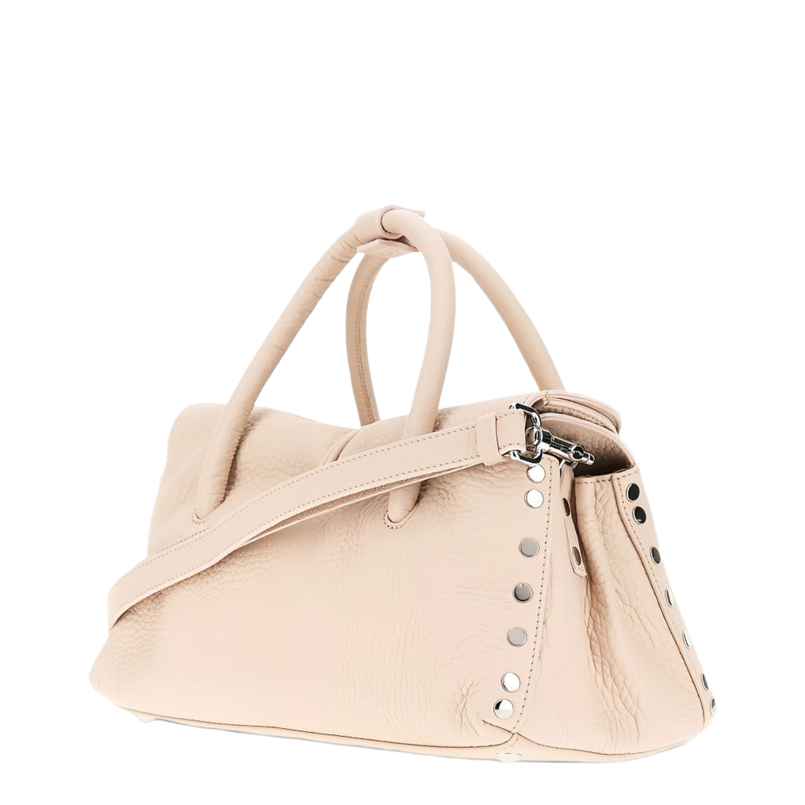 Dotta Centauro Small Calf Leather Handbag - Pink - Image 2