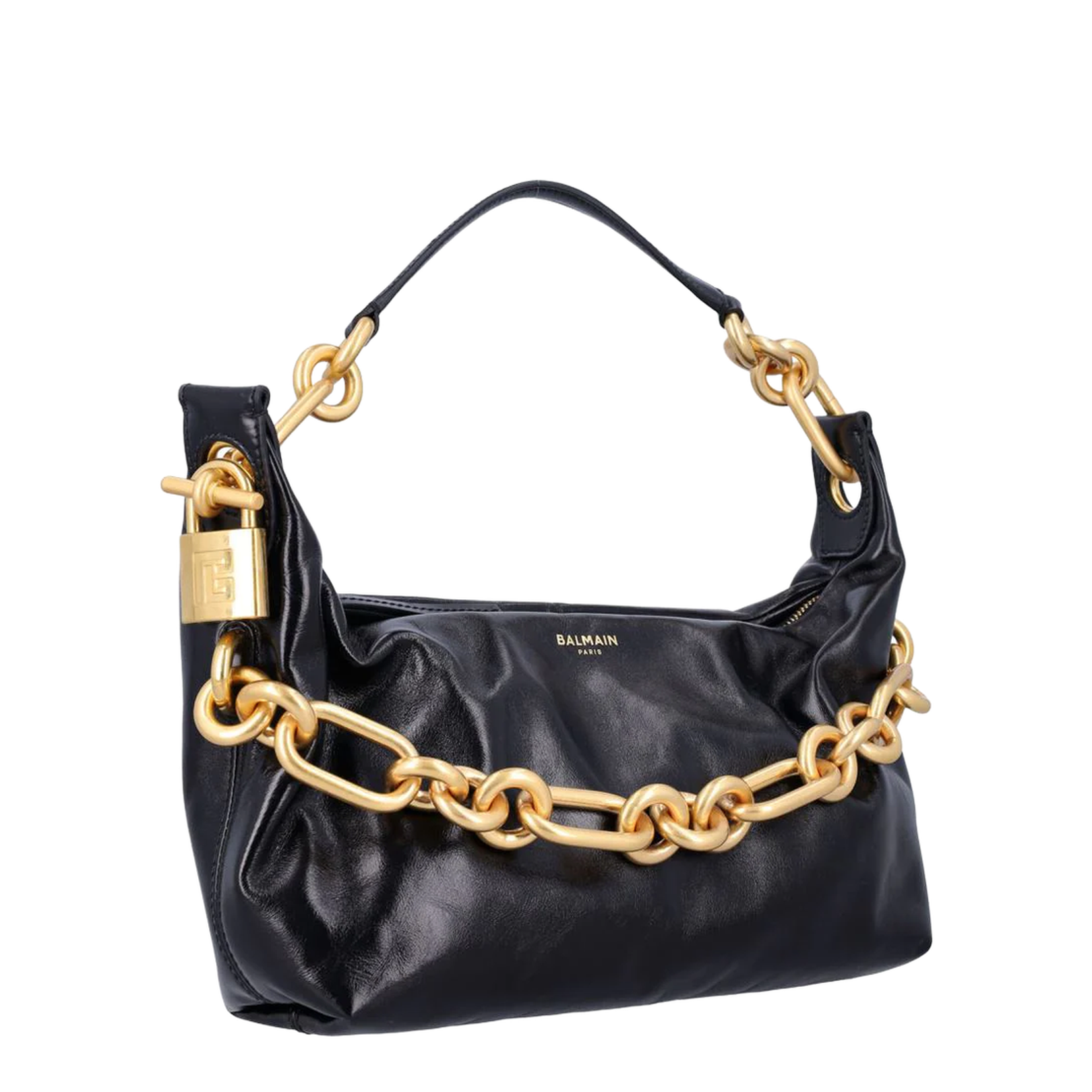 Sync Medium Shoulder Bag Calfskin Black - Image 2