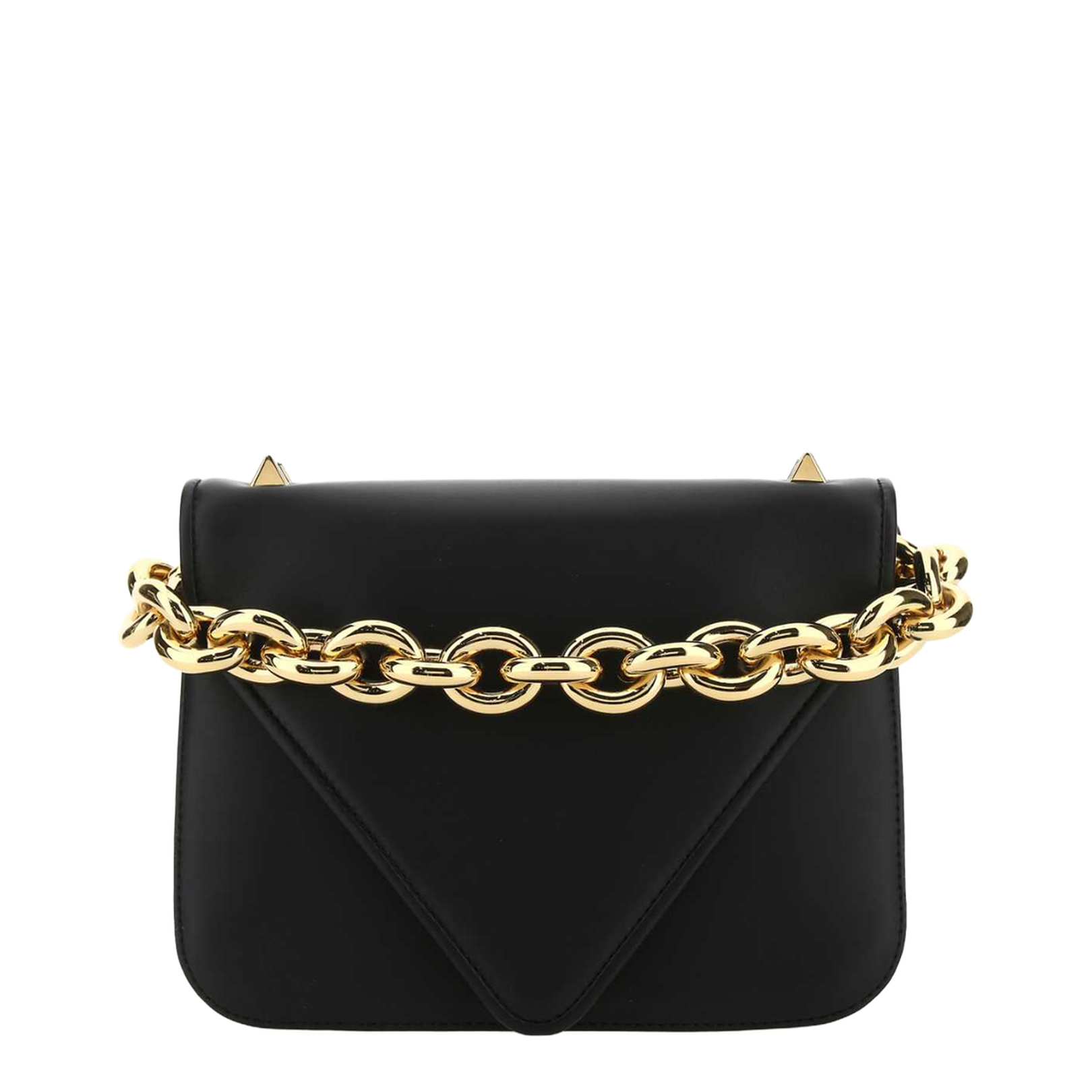 Mount Leather Shoulder Bags - Black - Image 1