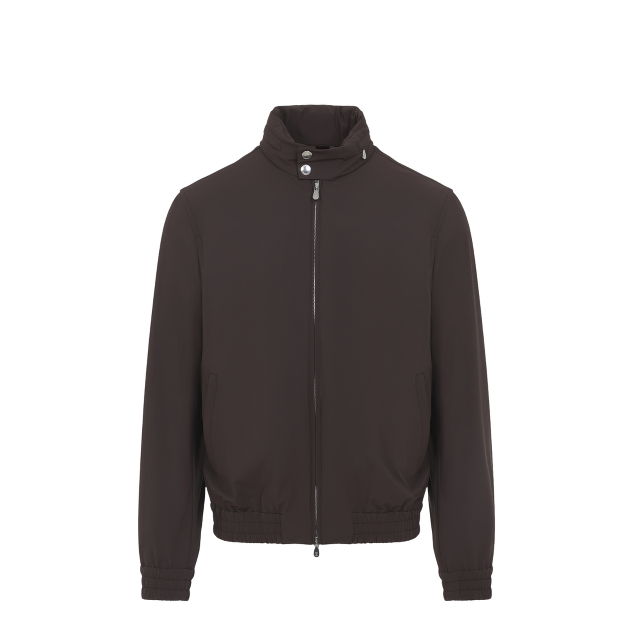 Water Resistant Blouson Jacket Brown - Image 2