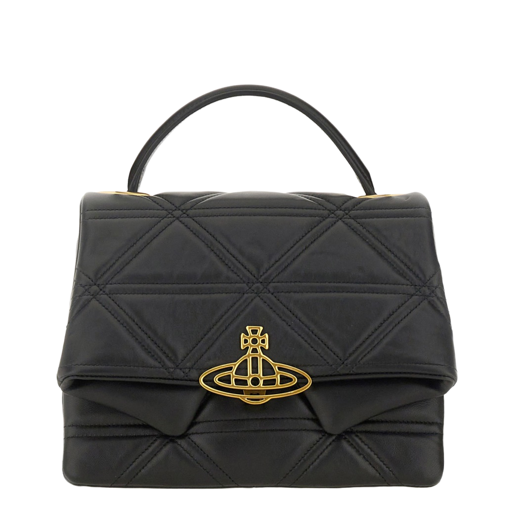 Sibyl Medium Lamb Bag - Black - Image 1