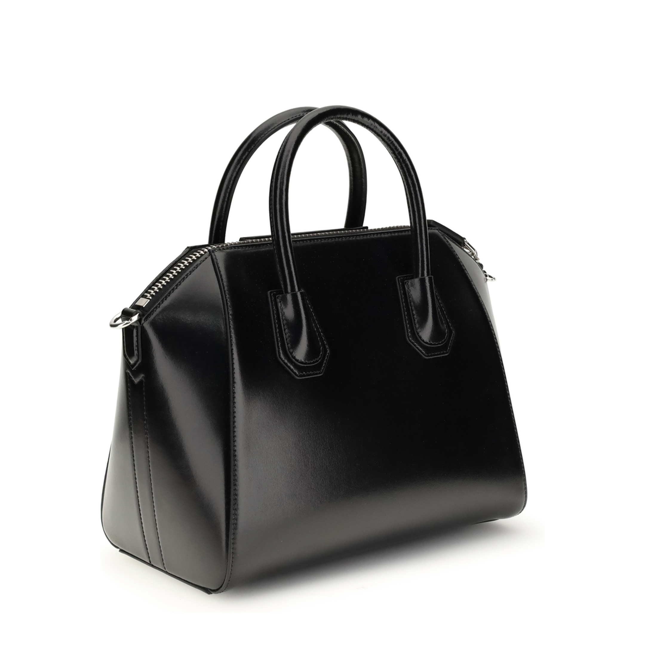 Antigona Small Leather Box Handbag - Image 3