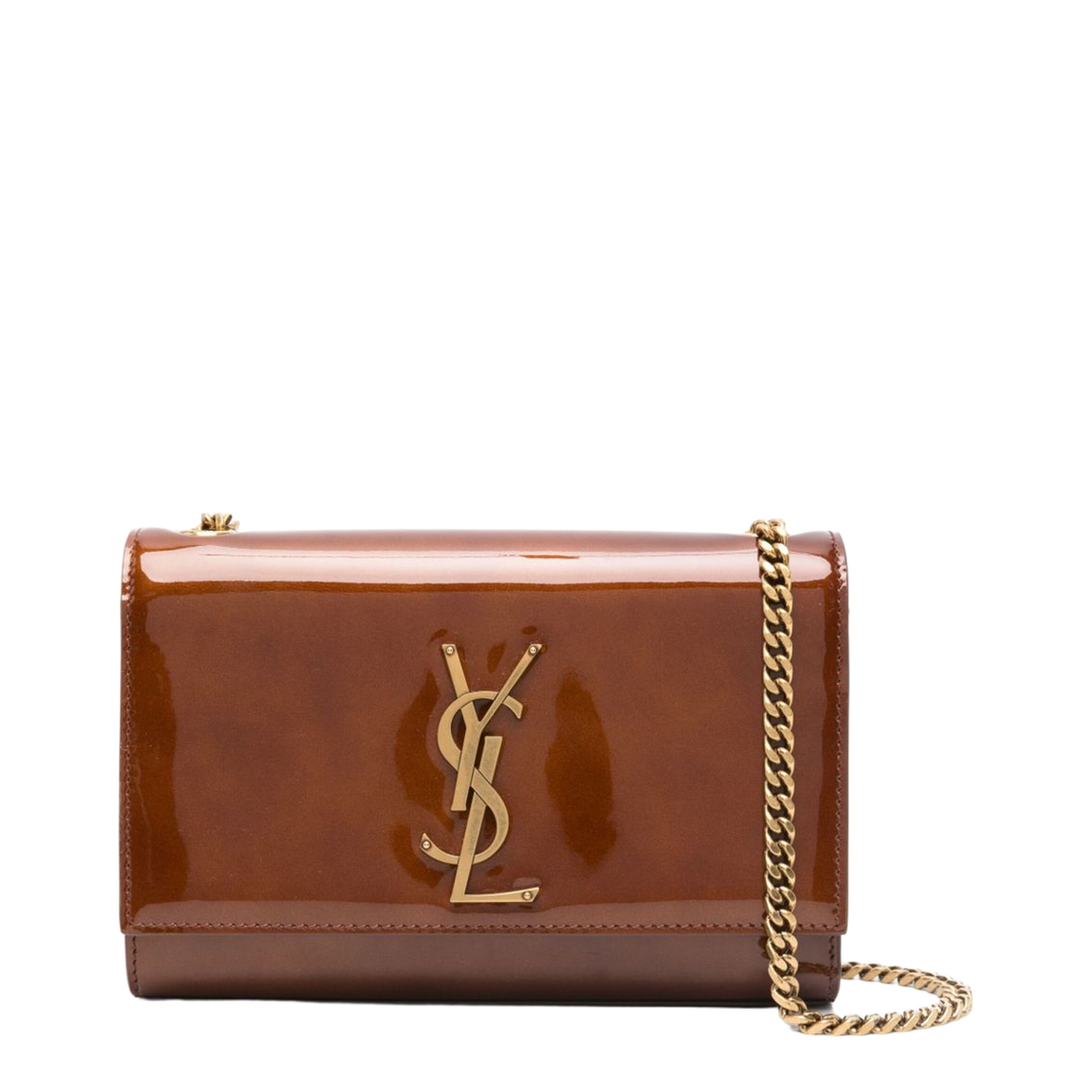 Kate Small Leather Shoulder Bags - Brown - Image 1