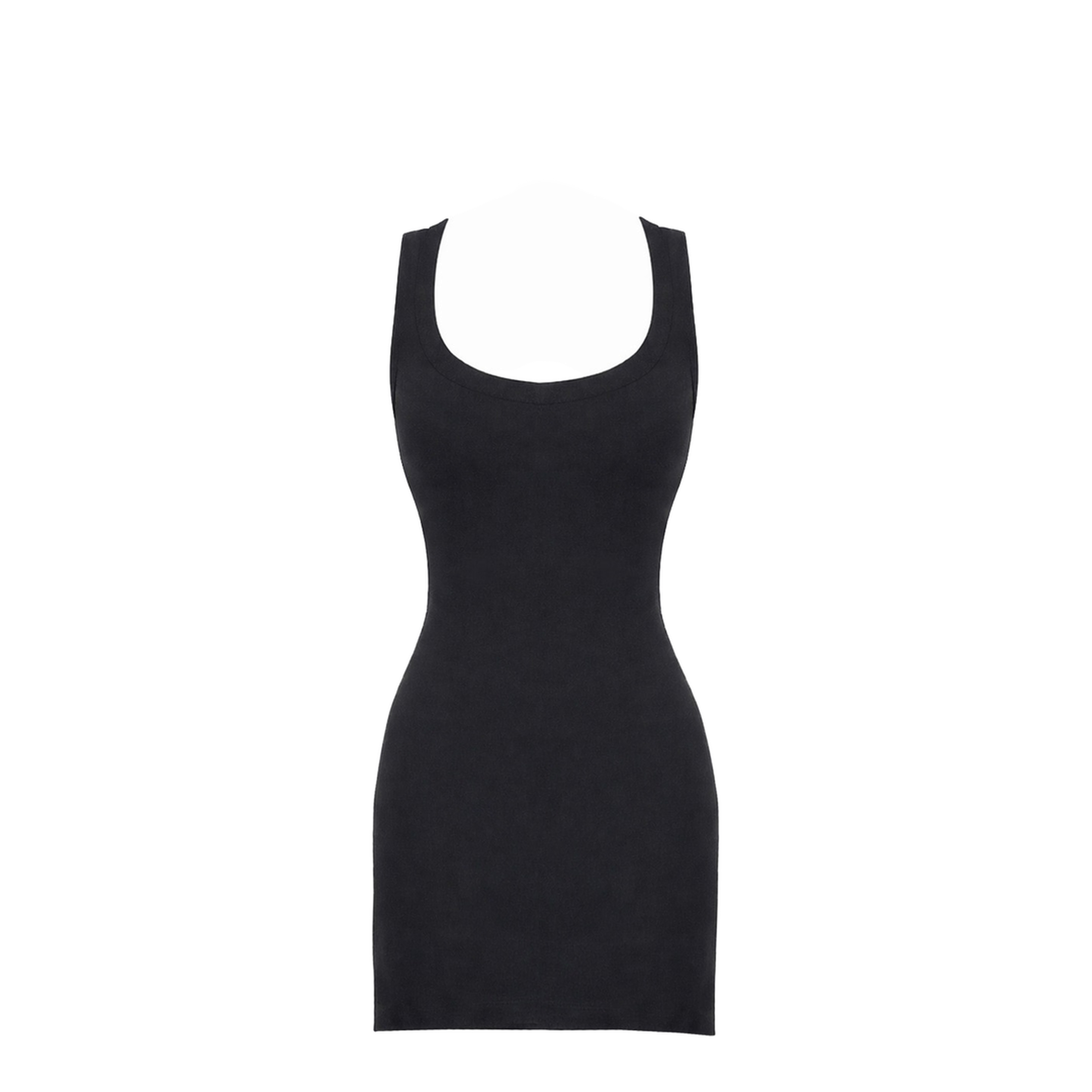 Viscose Blend Mini Dress - Image 1