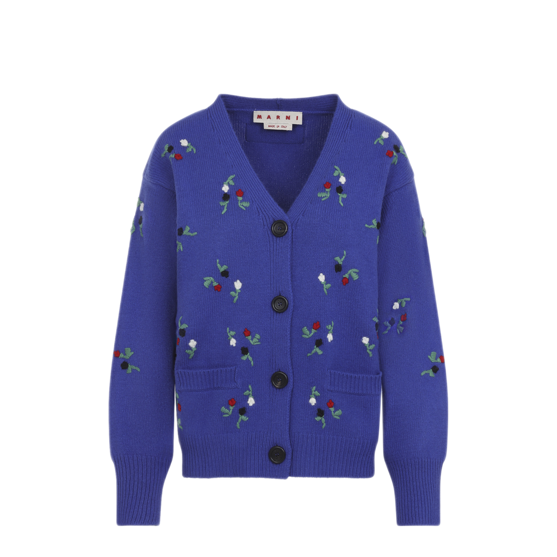 Embroidered Floral Cardigan - Image 2