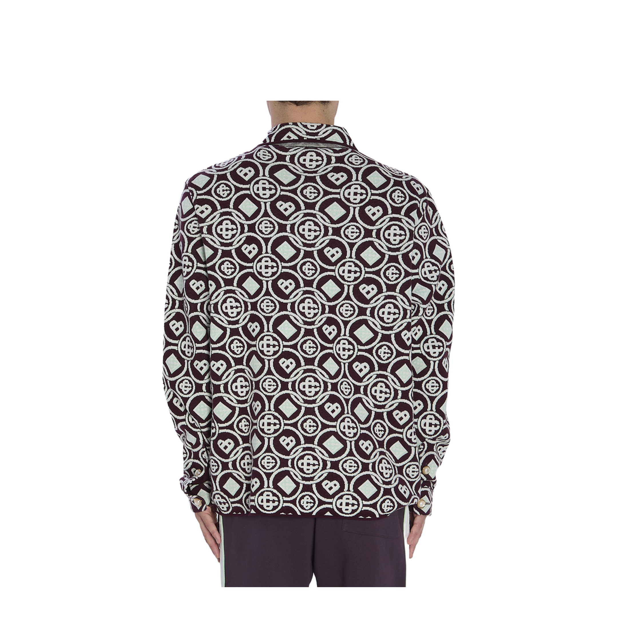Monogram-Patterned Overshirt - Image 4