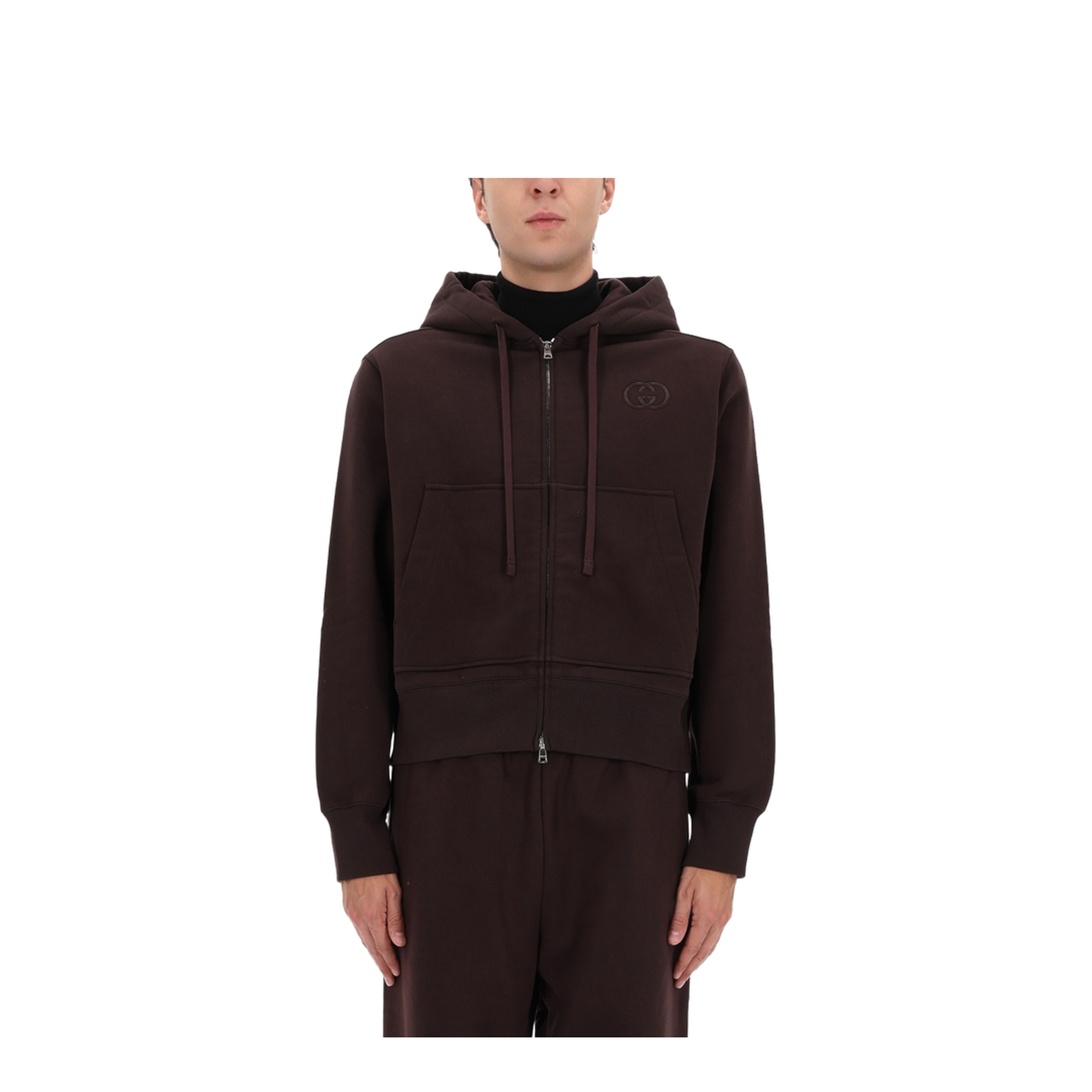 Sweatshirt with Logo Embroidery - Image 1