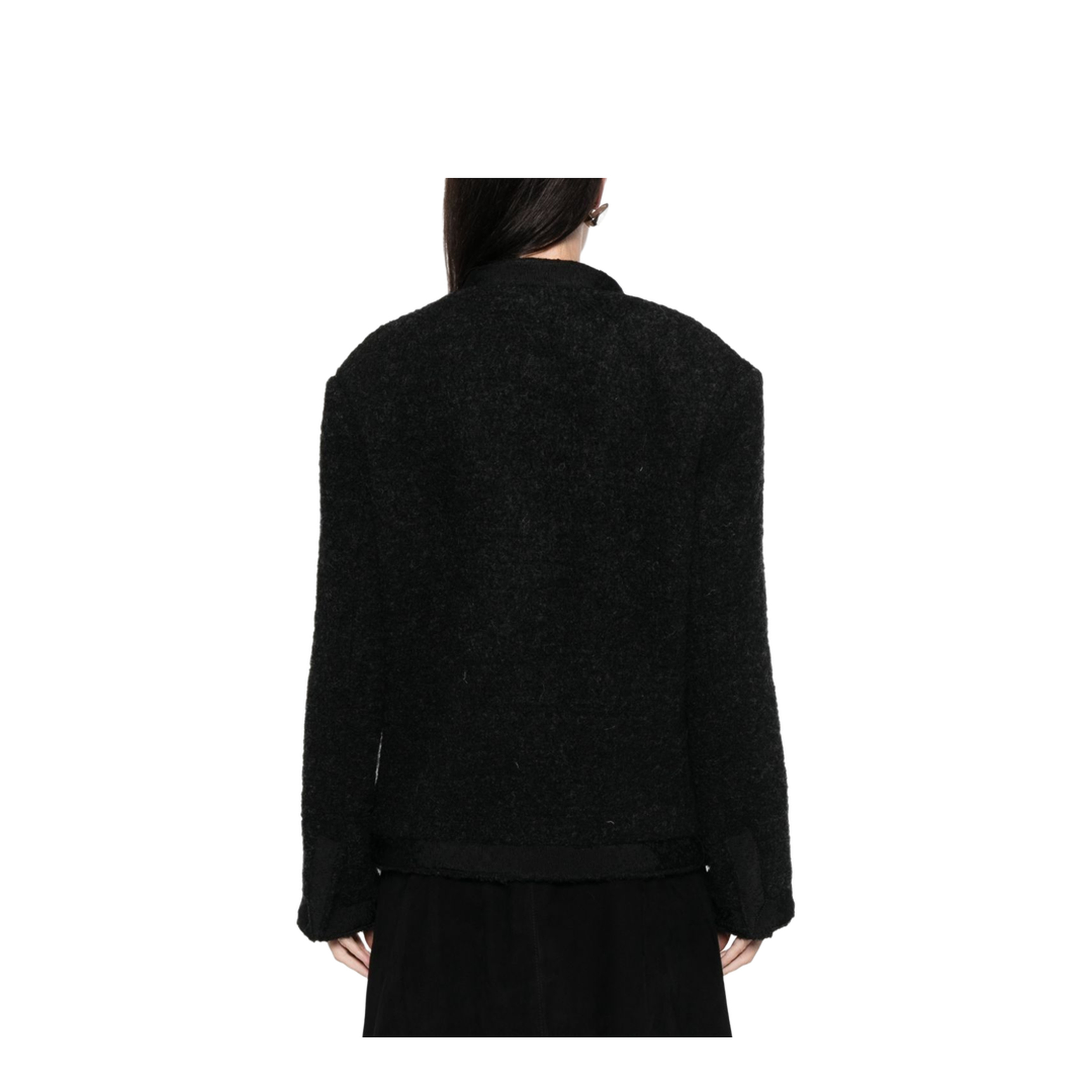 Wool Jacket - Black - Image 4