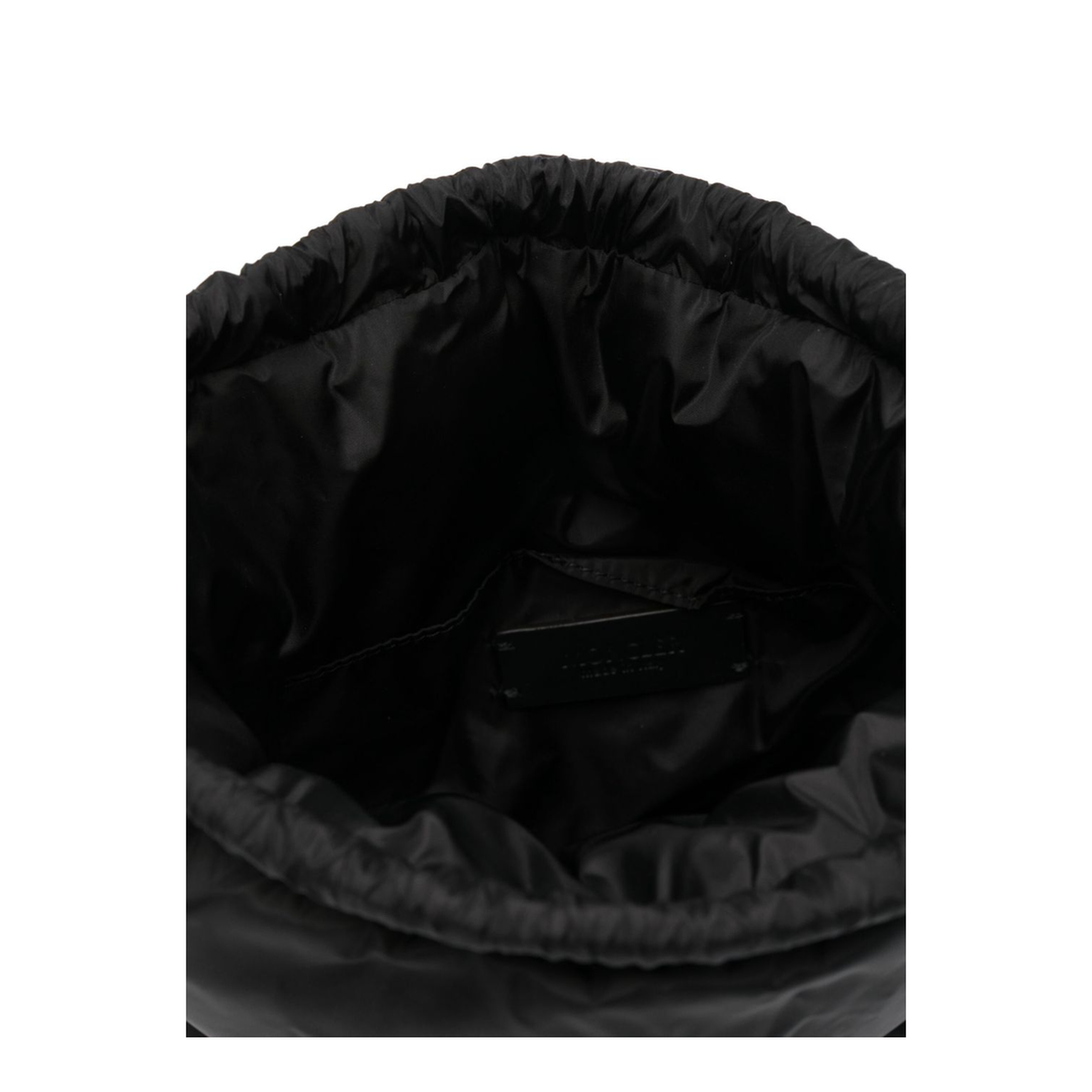 Caradoc Quilted Nylon Bucket Bag - Black - Image 4