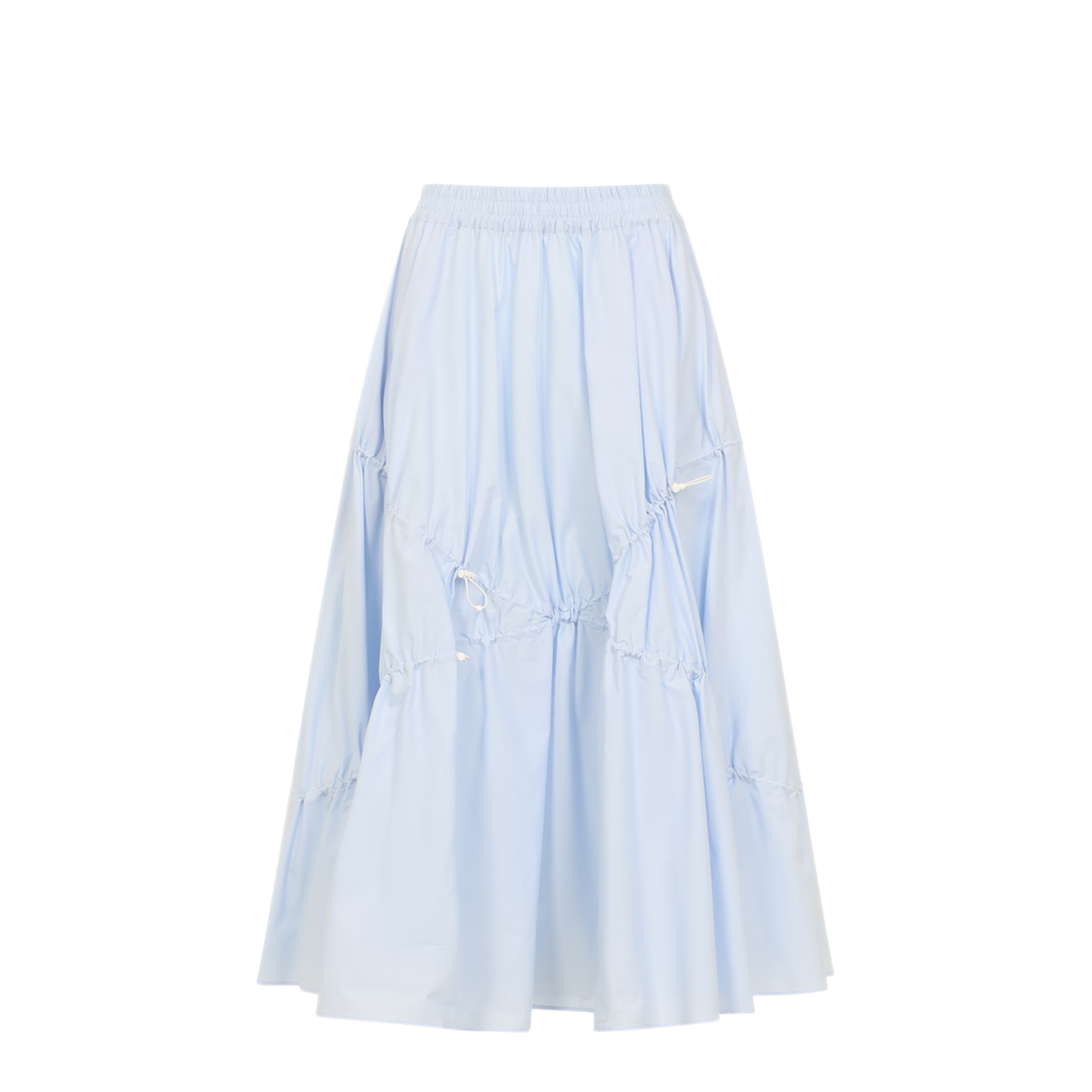 Cotton Midi Skirt - Image 2