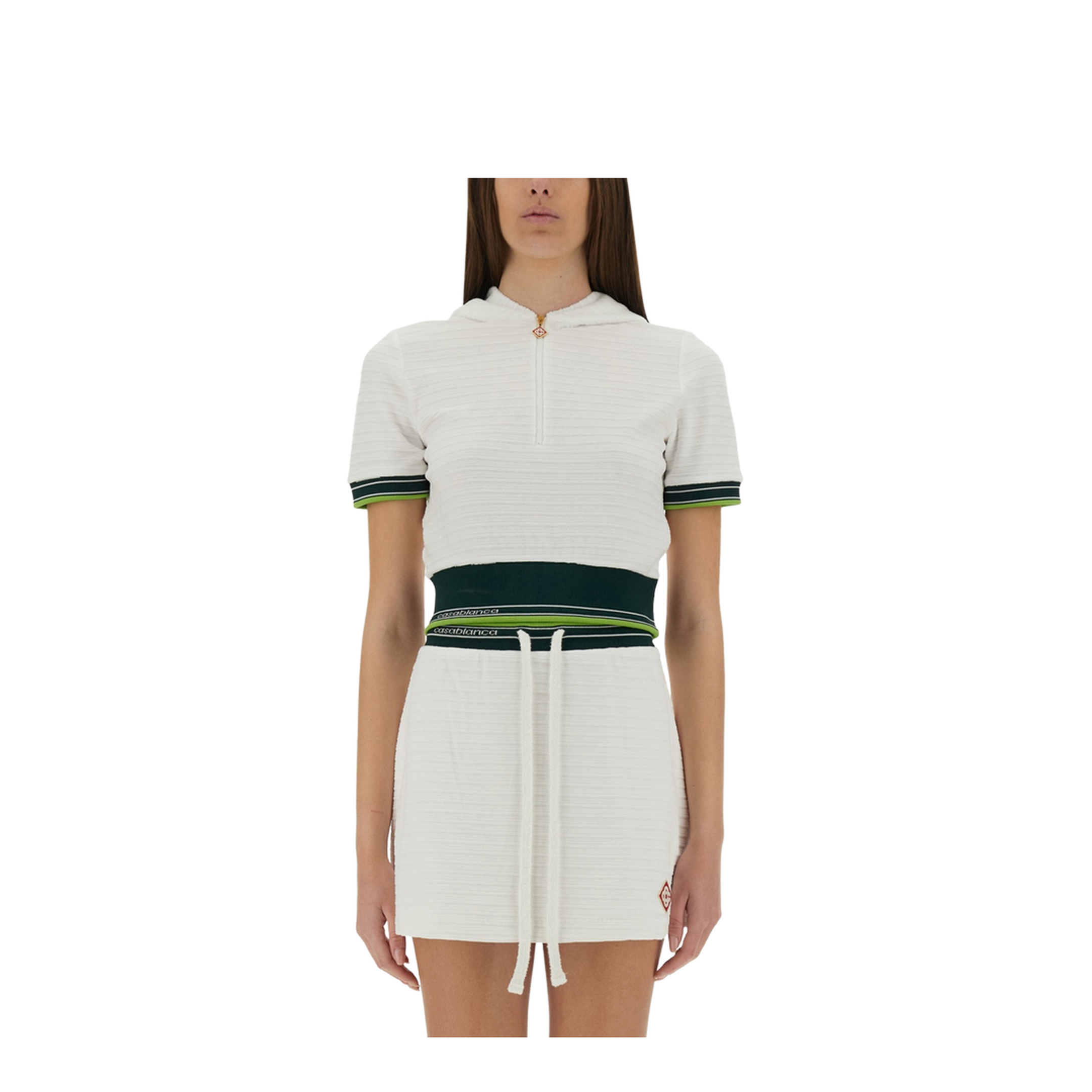 Cropped Tennis Shirt - Image 1