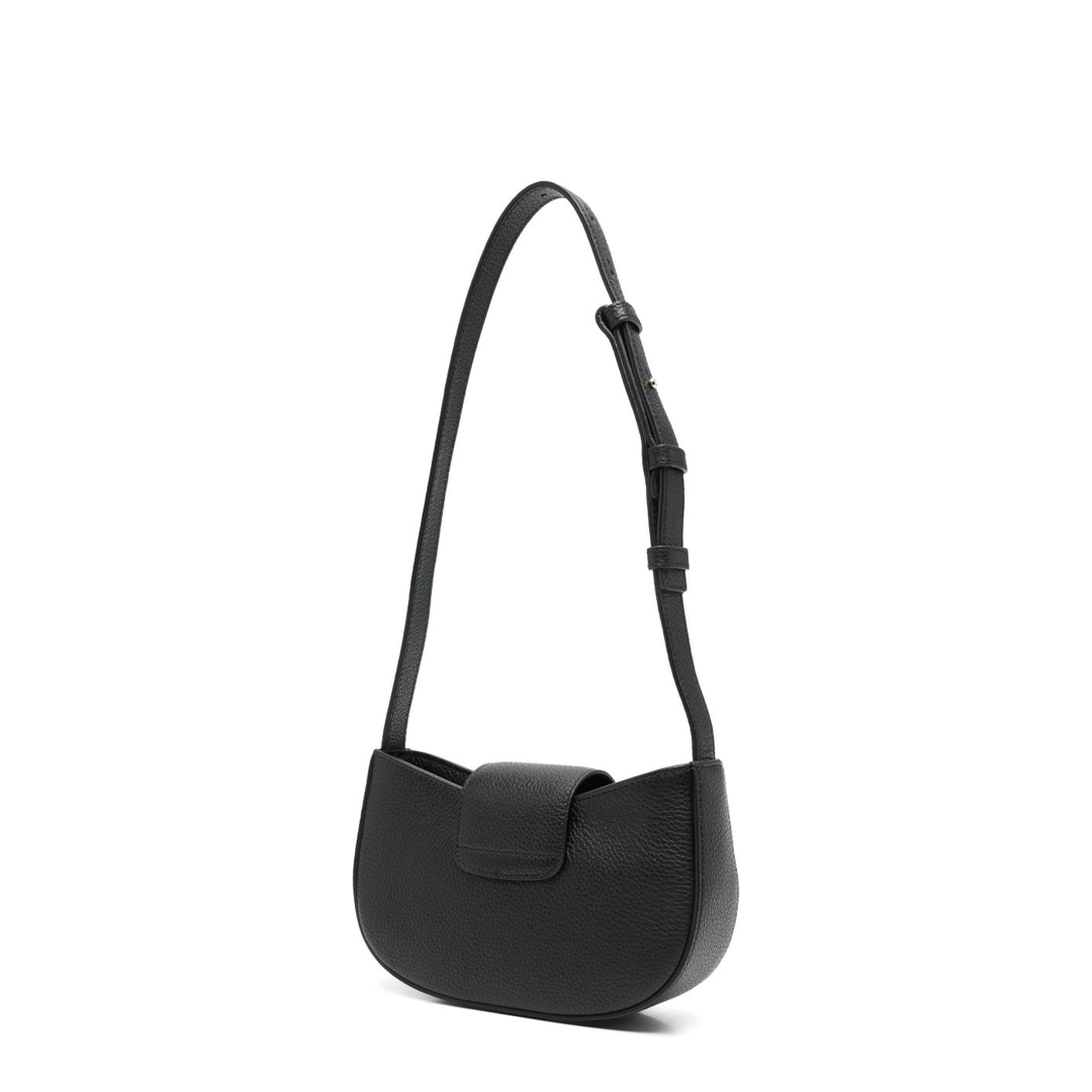 Minibag Double Gancino Small Leather Goods Black - Image 2