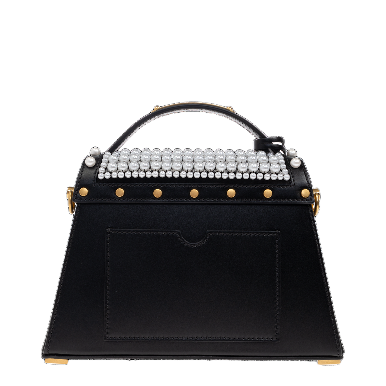 B-Buzz Dynasty Bag in Leather and Embroidered Satin - Image 2