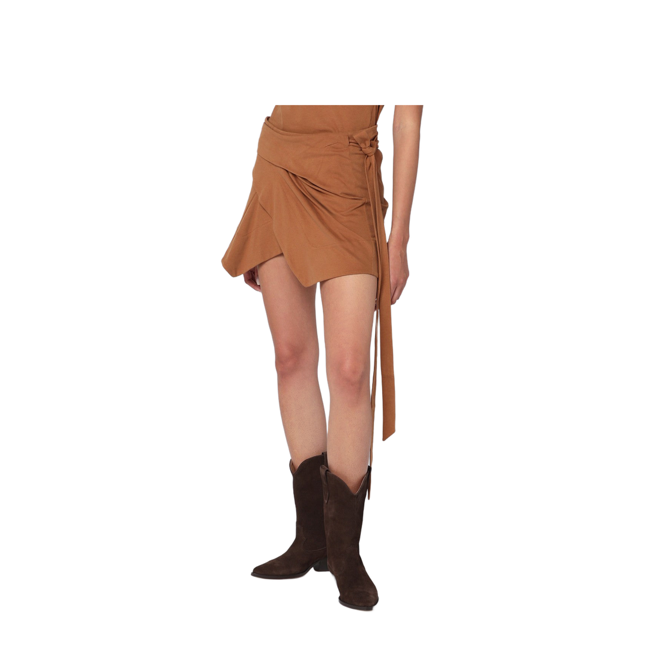 Caramel-coloured Berenice skirt - Image 1