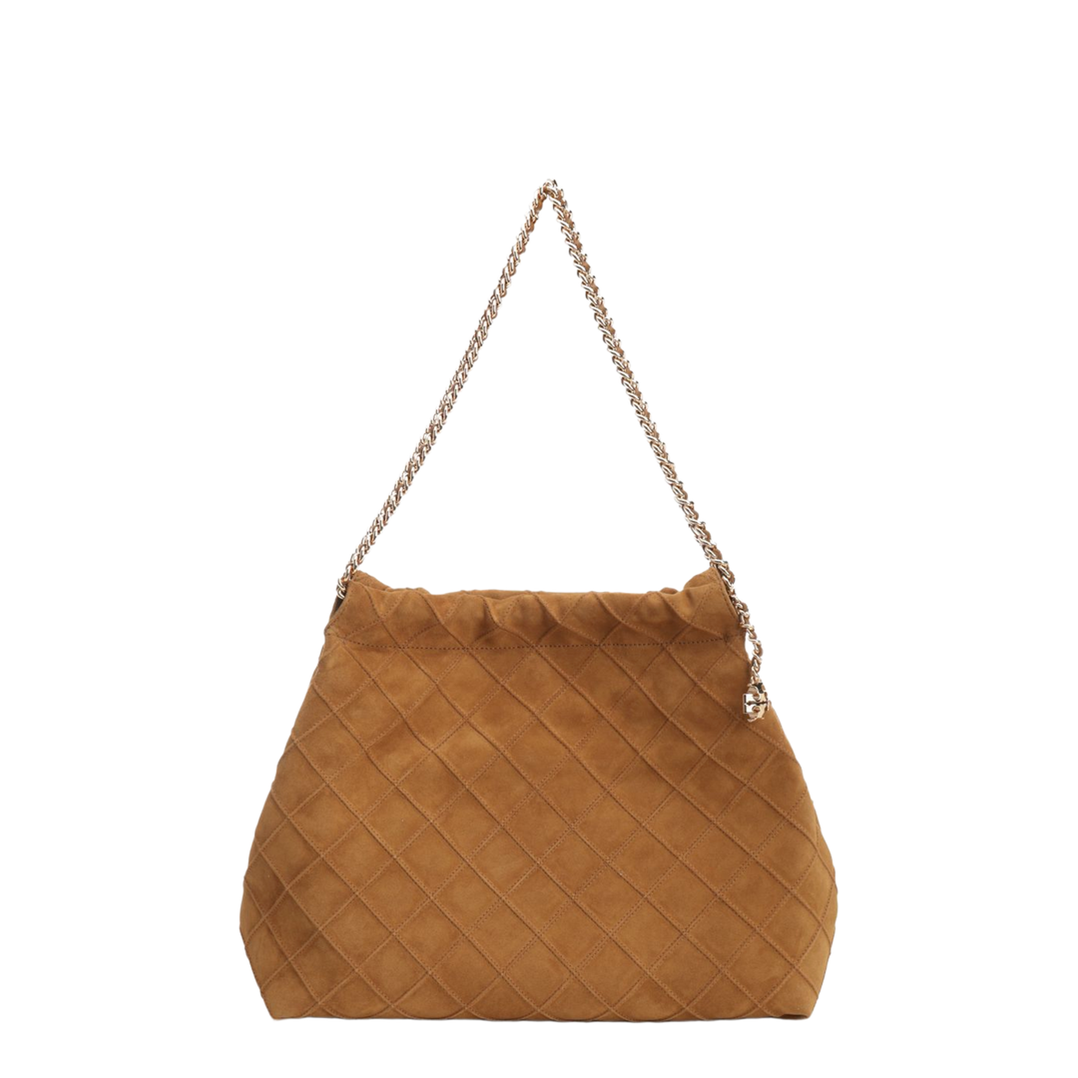 Fleming Soft Suede Hobo Bag - Chicory Brown - Image 5