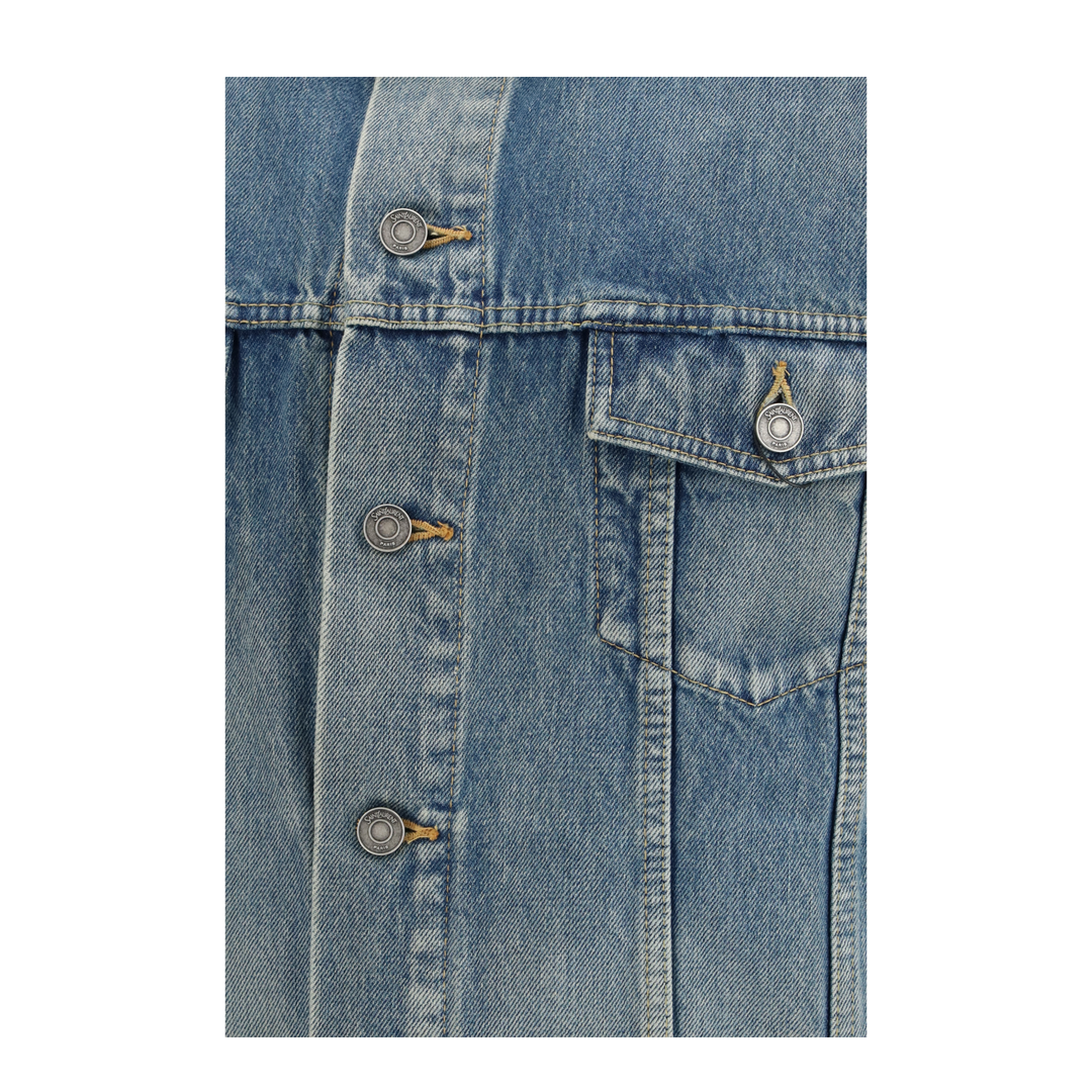 Denim Trucker Jacket - Image 3