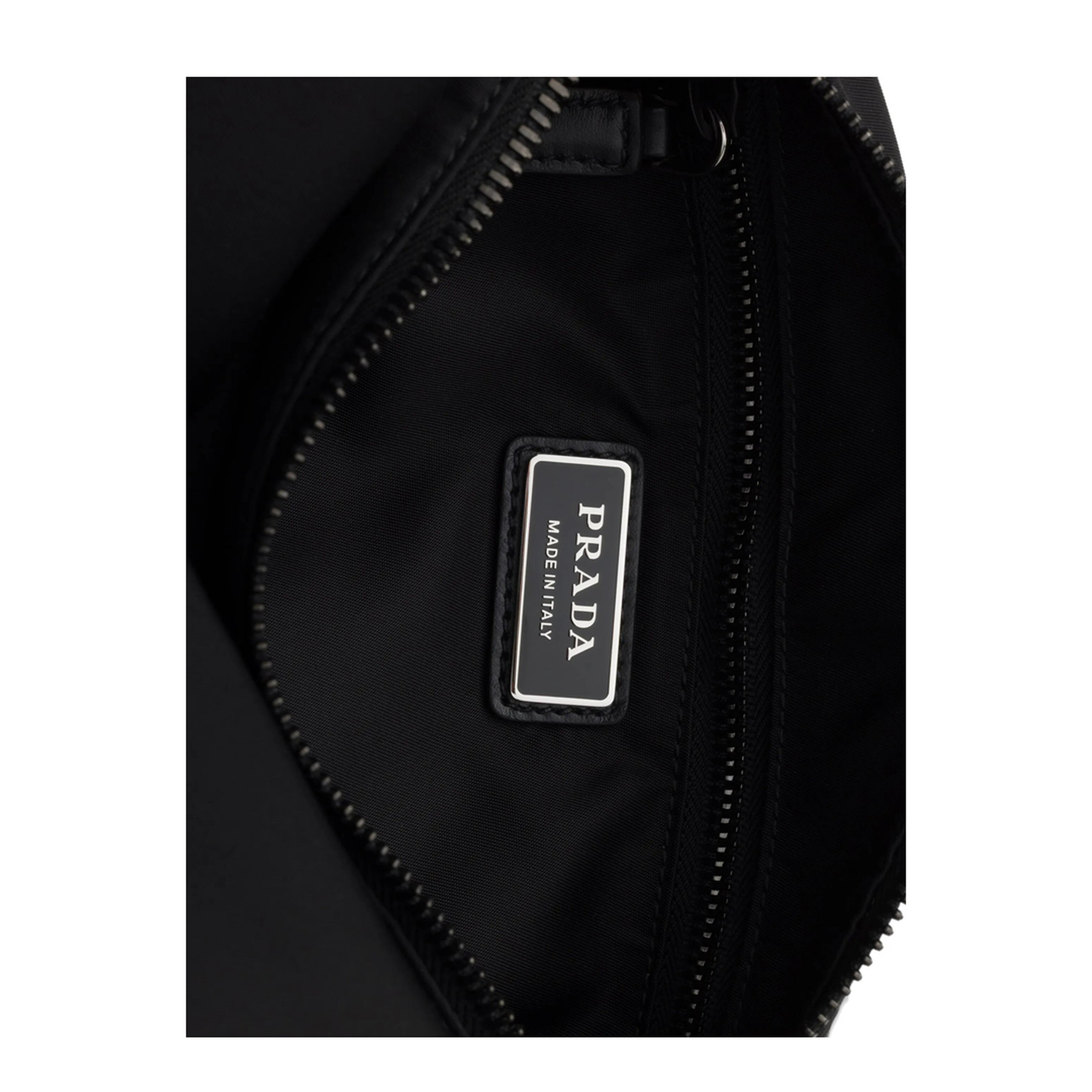 Explore Buffalo Leather Shoulder Bag - Black - Image 6