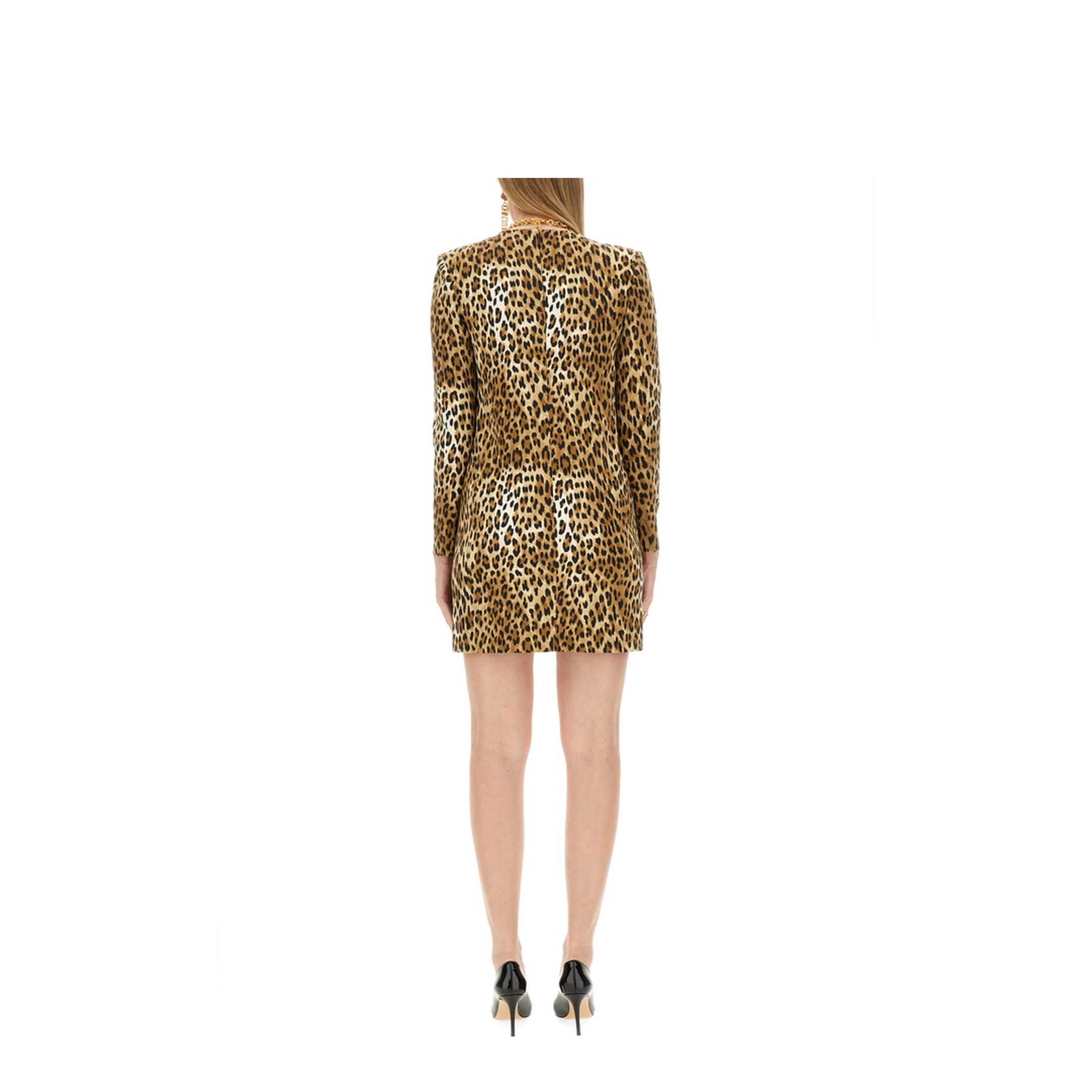Dress with Animal Pattern - Image 3