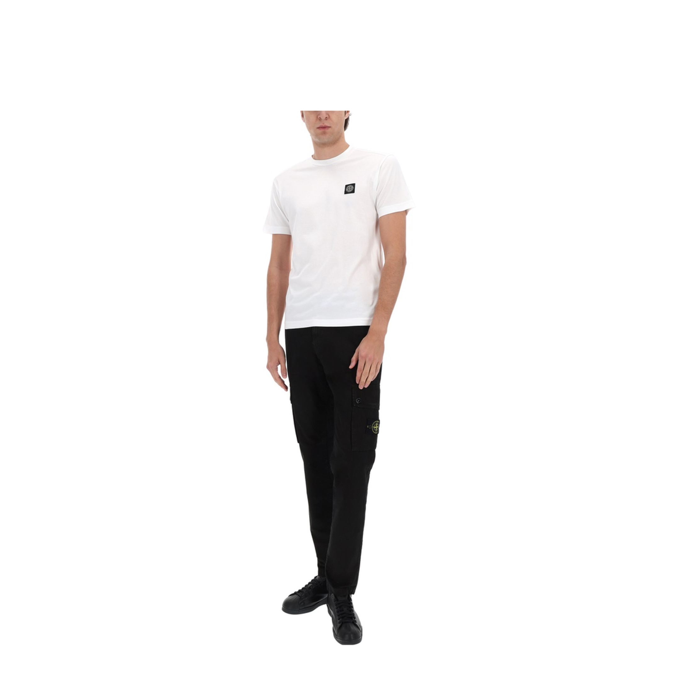 Cargo Pants With Logo Patch - Image 2
