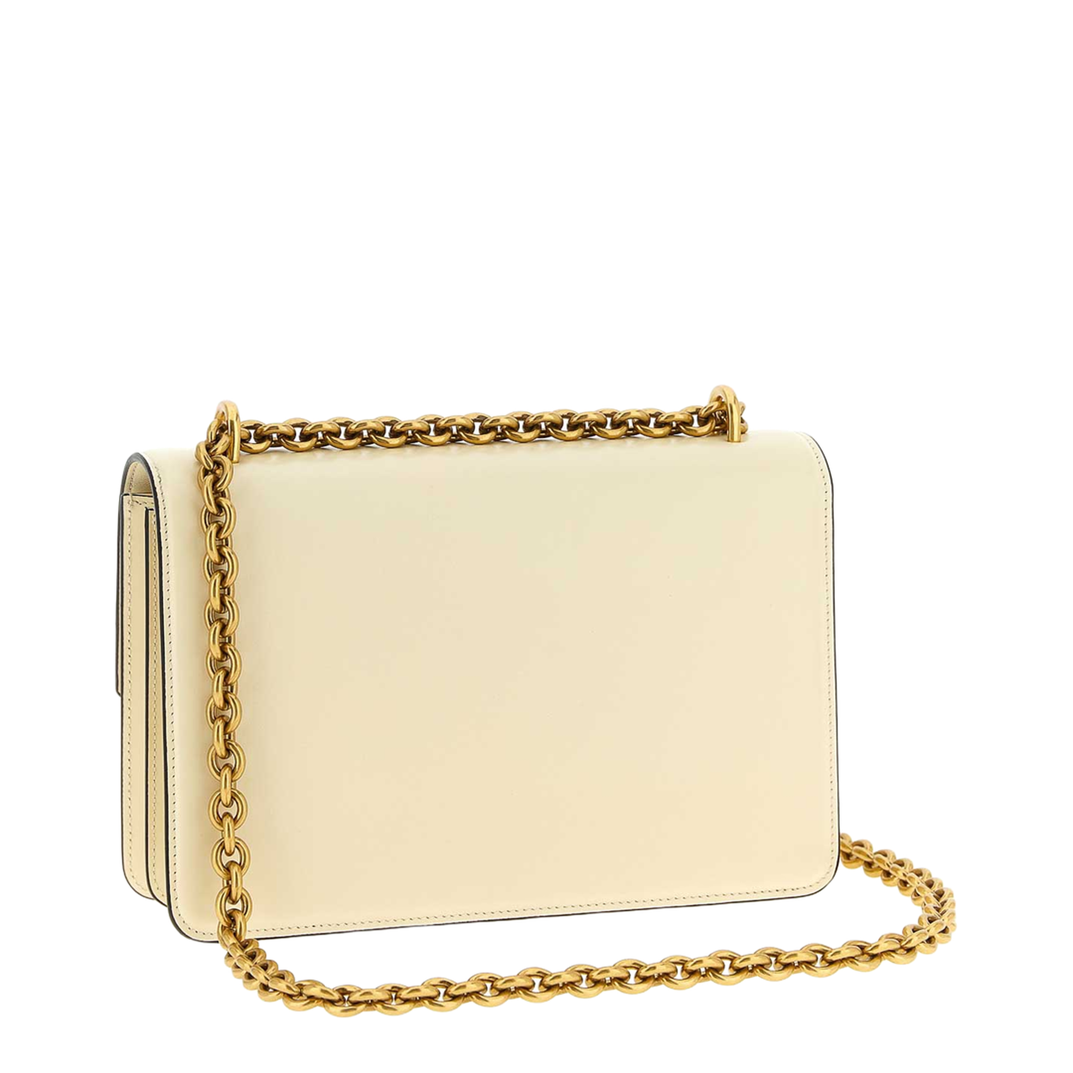 VLogo Signature Calfskin Shoulder Bag - Ivory - Image 2