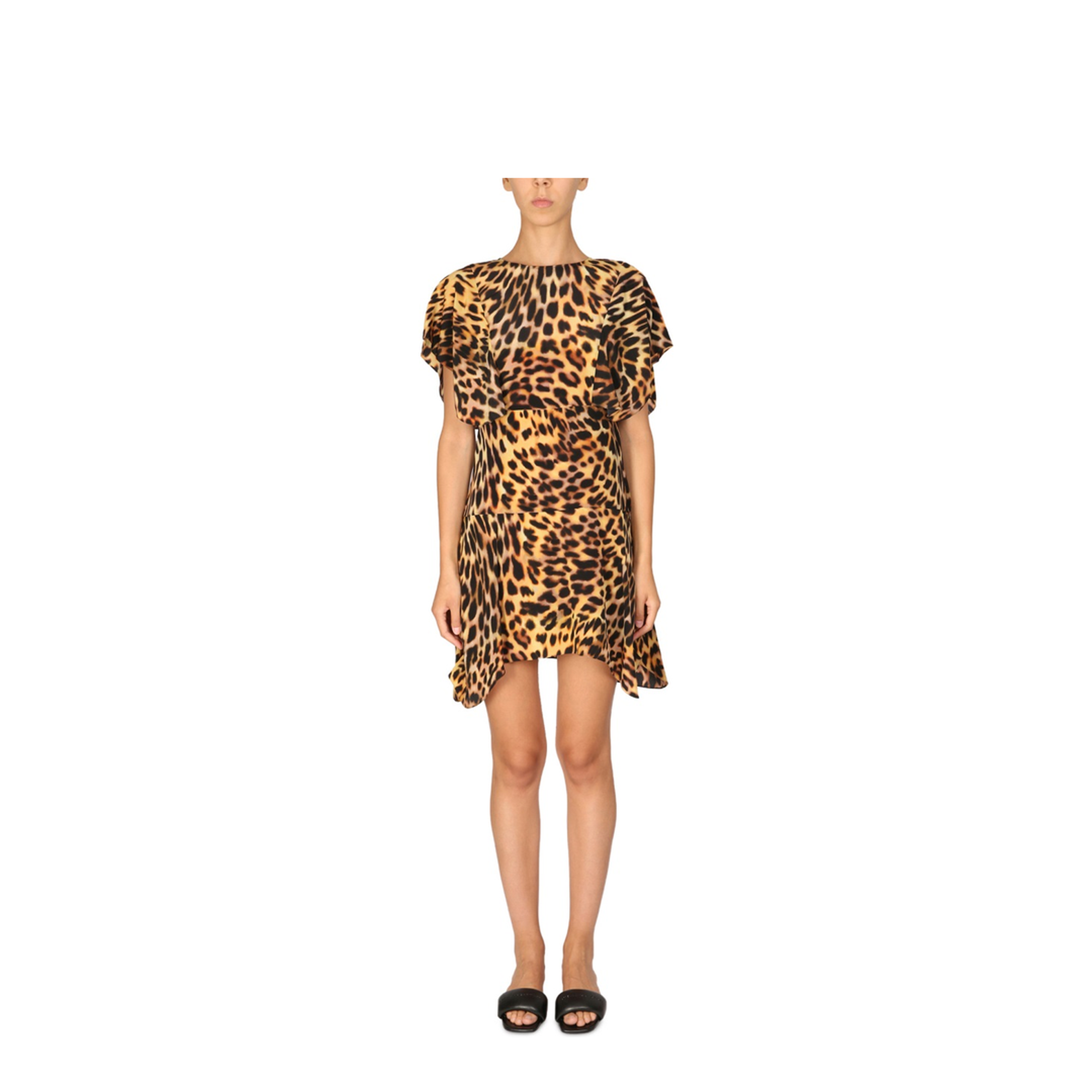 Spotted Print Mini Dress - Image 1