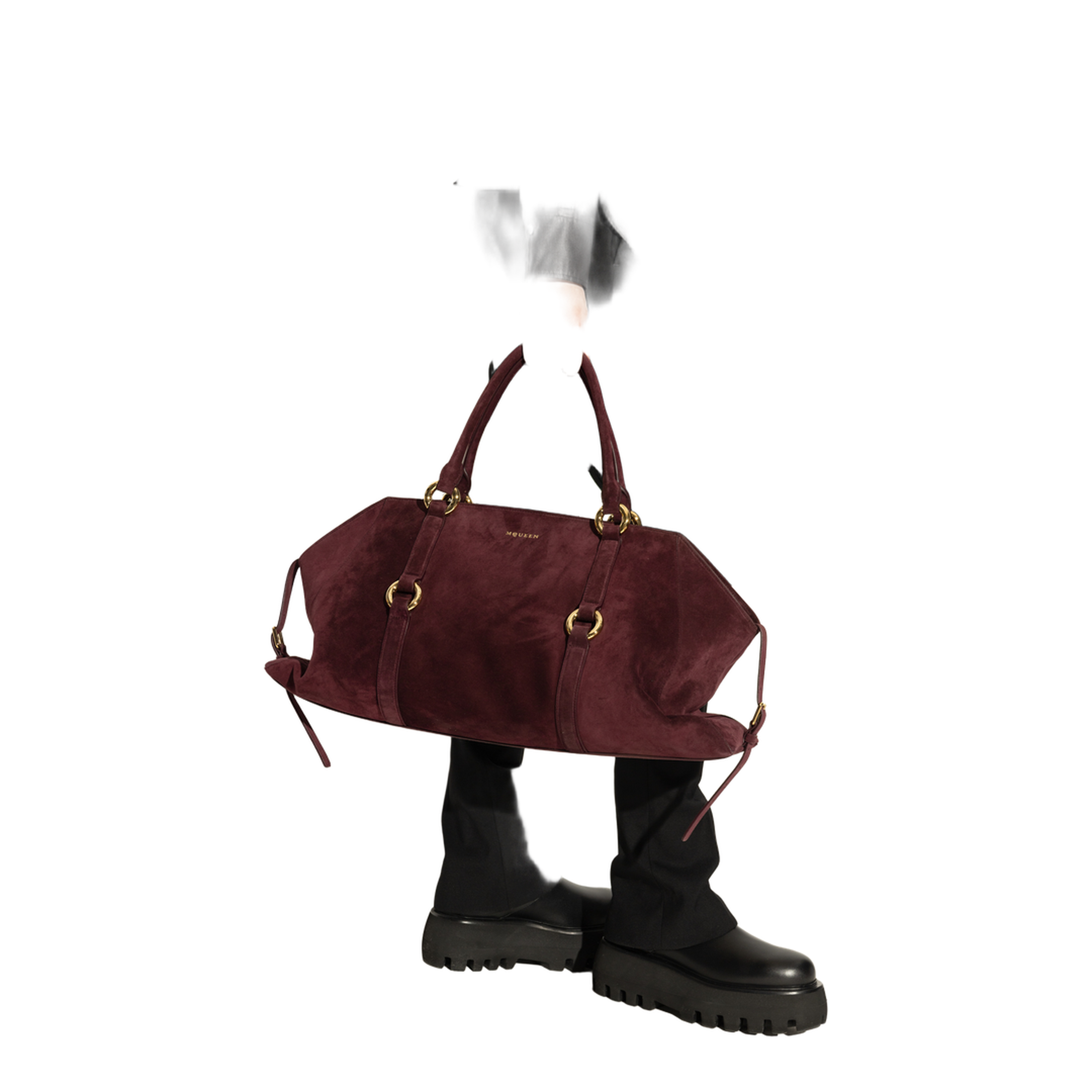 Farringdon Maxi Calf Leather Handbag - Oxblood - Image 2