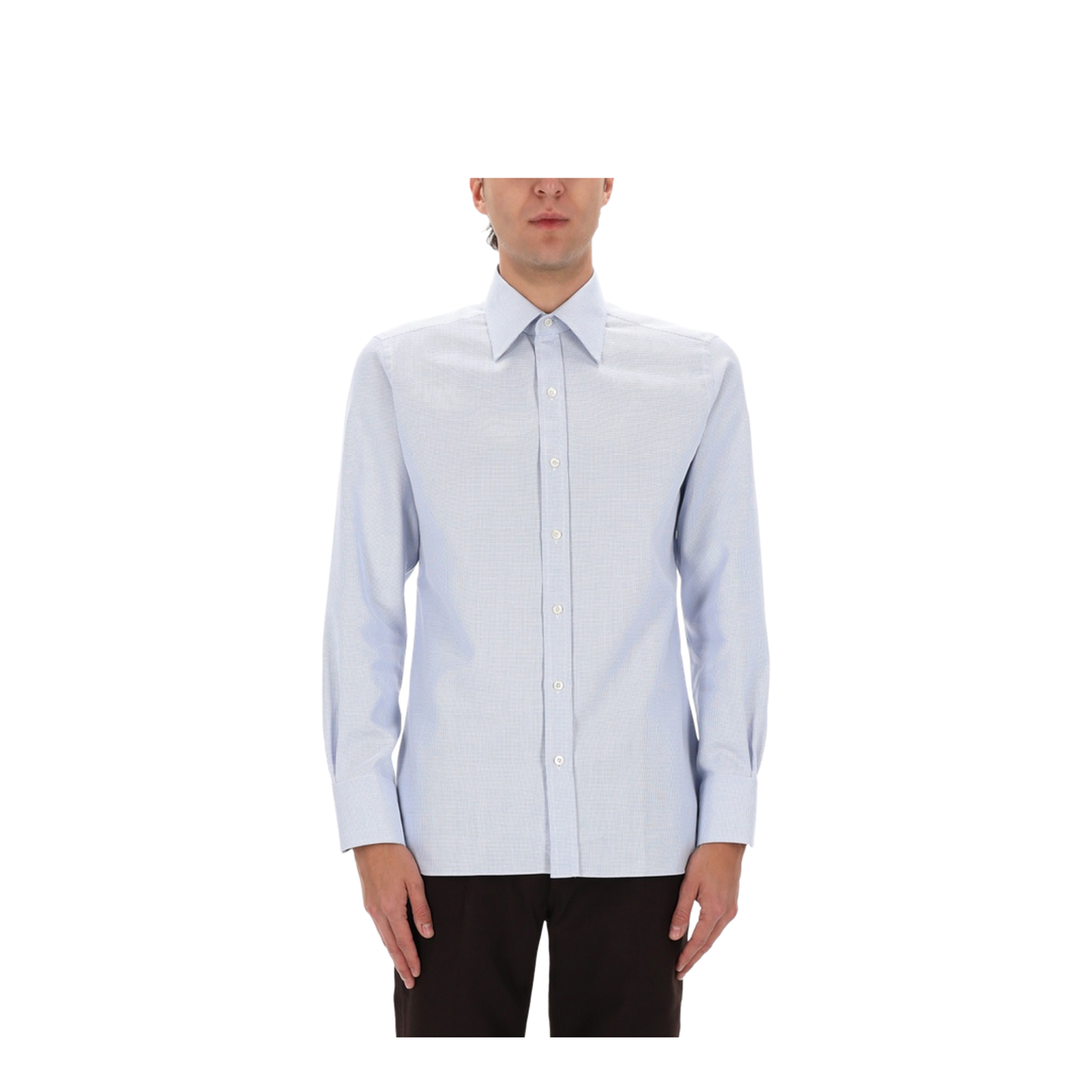 Shirt with Classic Collar - Image 4