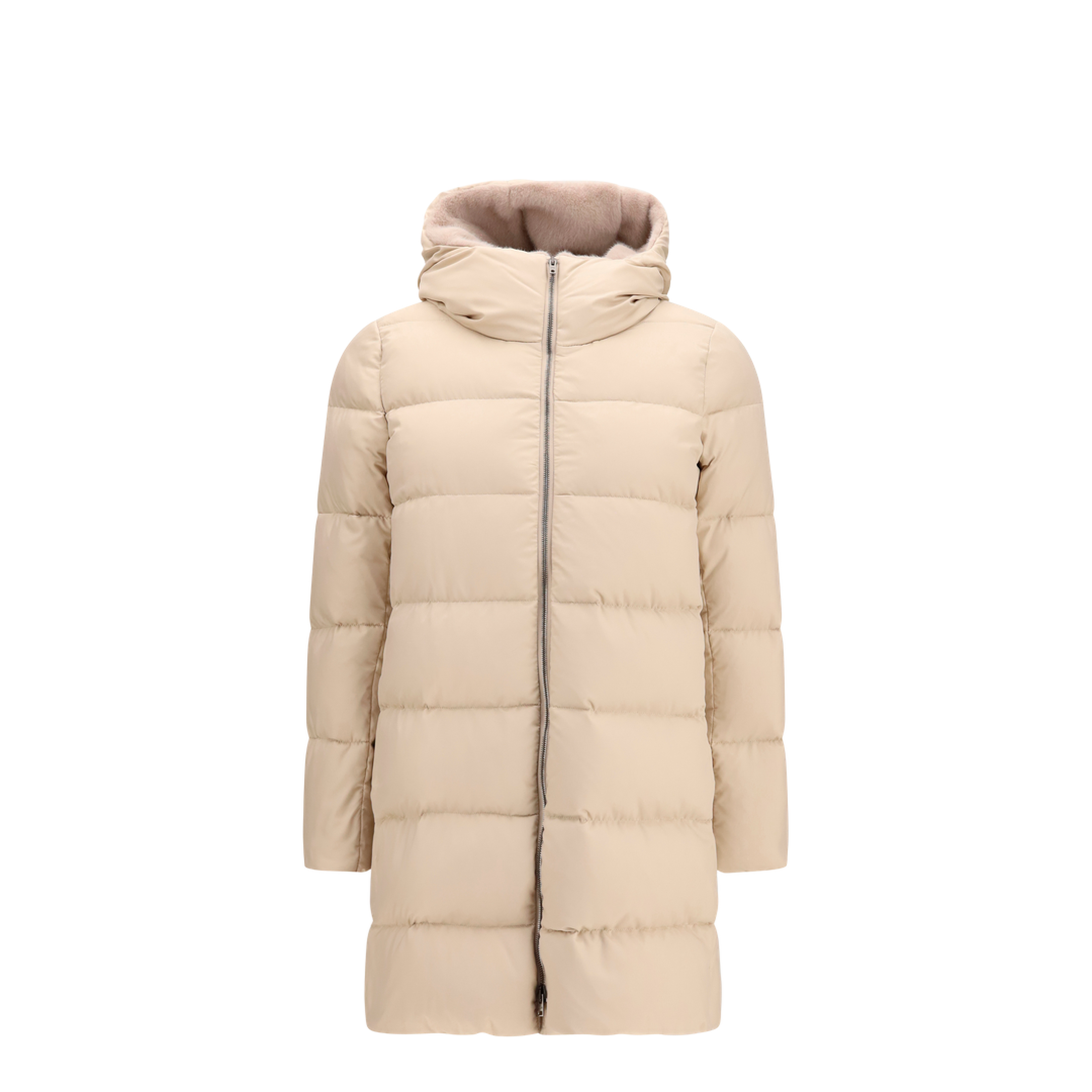 Quilted Down Jacket - Image 1