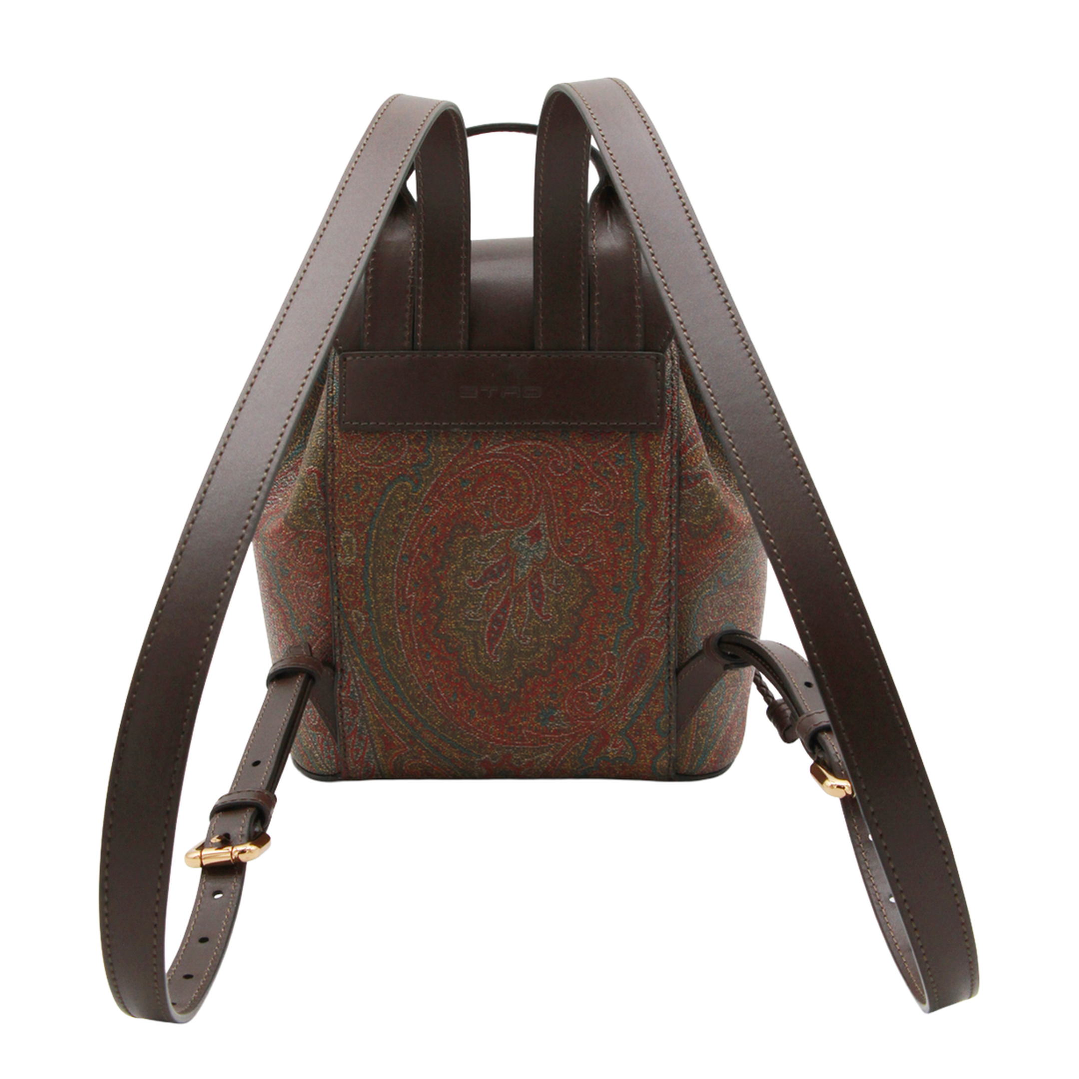 Essential S Arnica Small Jacquard Backpack - Brown - Image 5
