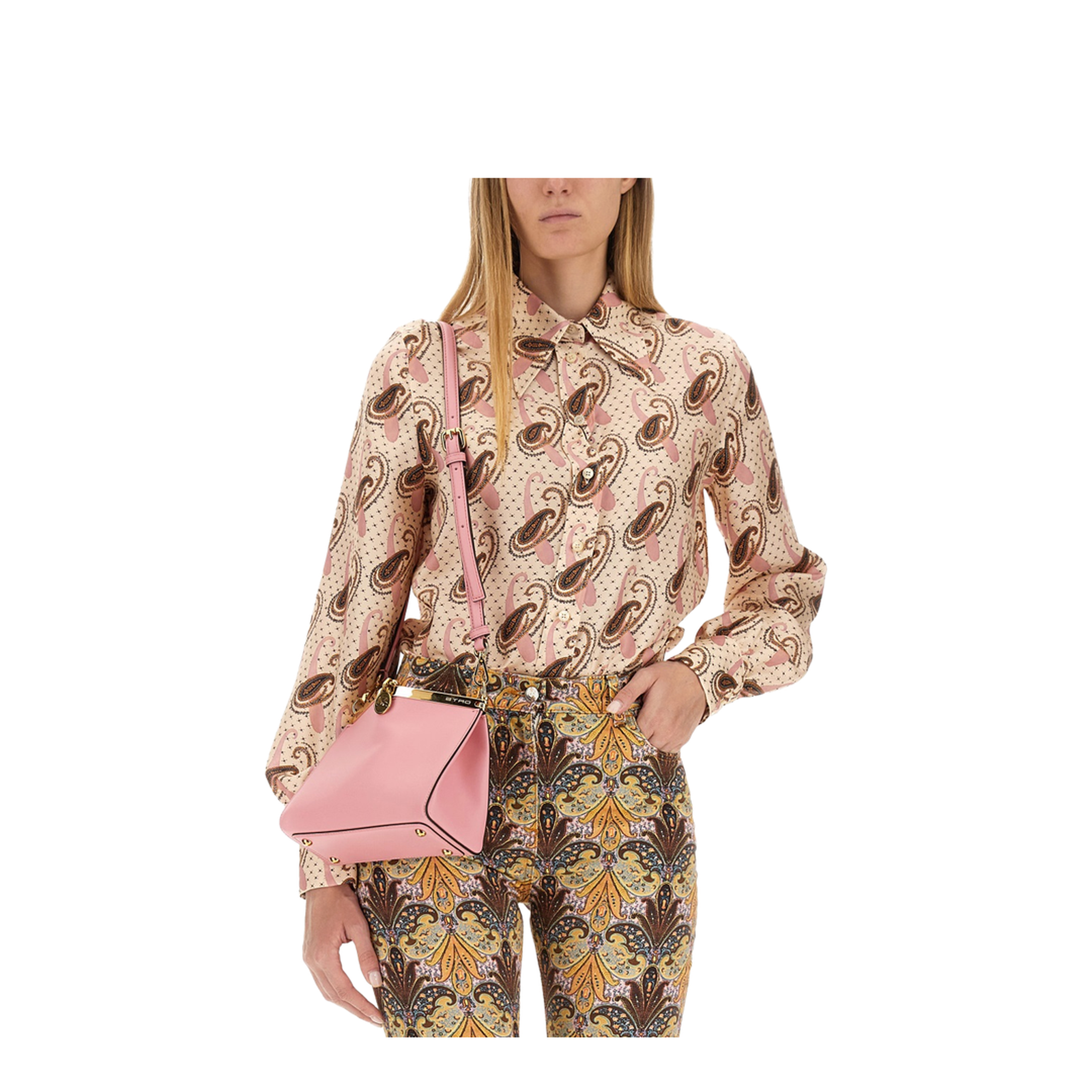 Silk Shirt With Paisley Pattern - Image 4