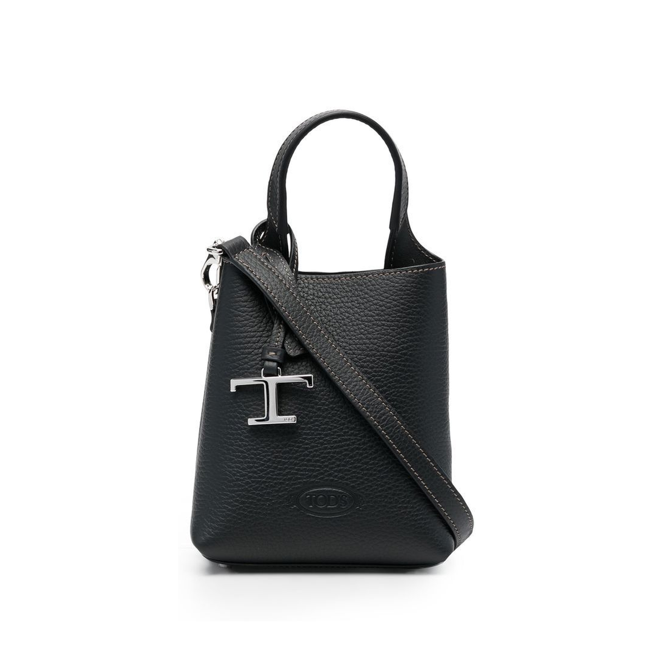 Calfskin Micro Bag - Black - Image 1