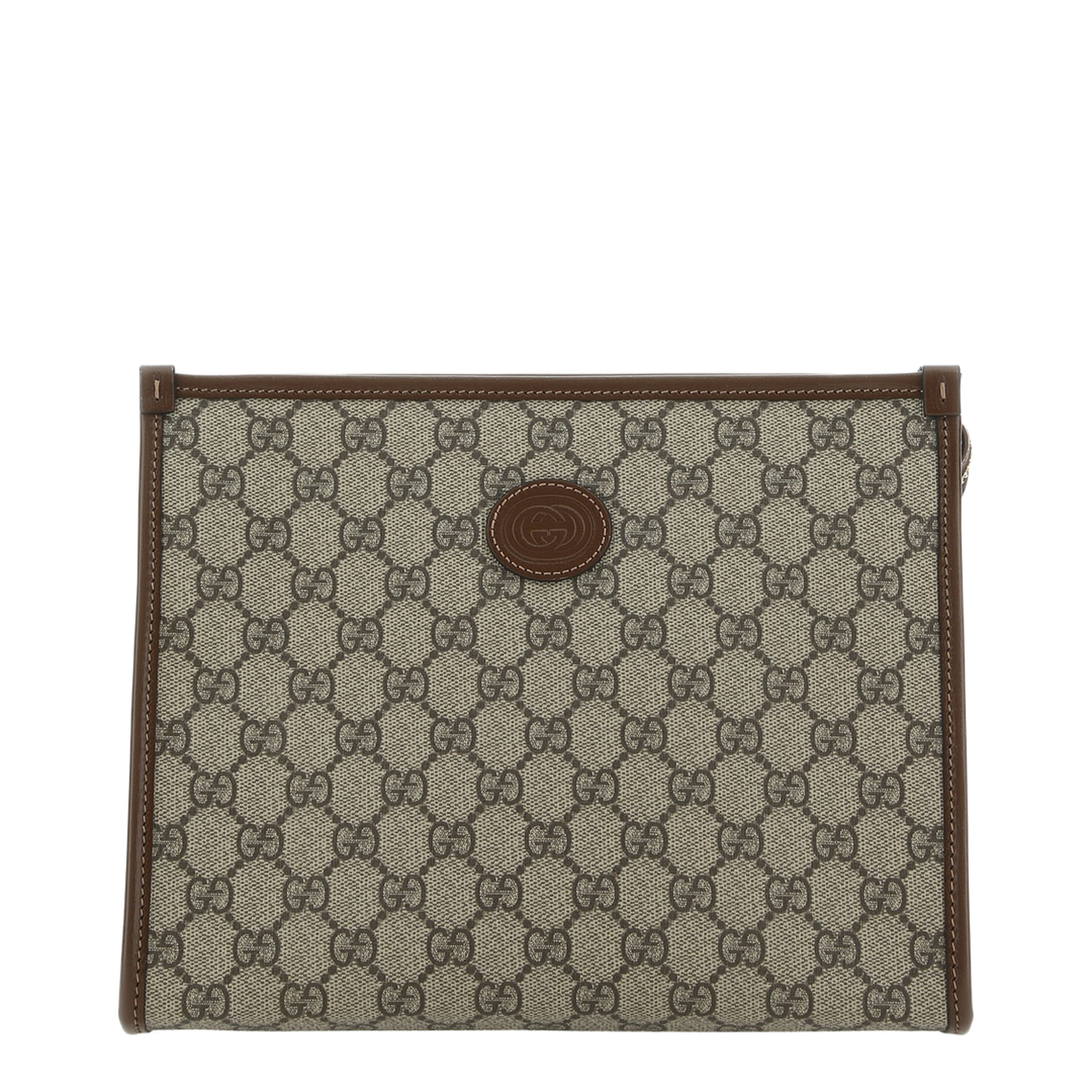 Beauty Case in Tessuto GG Supreme and Leather - Image 4