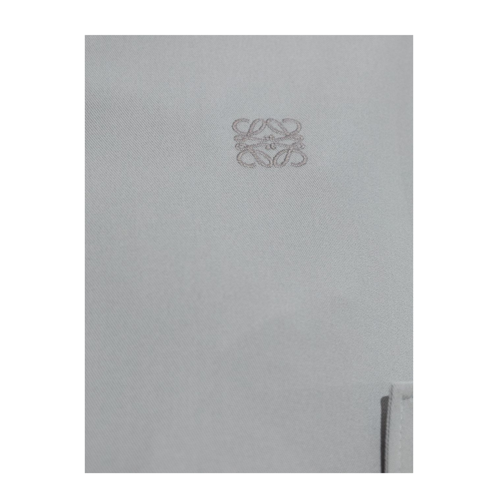 Hooded Jacket in Cotton Grey - Image 4