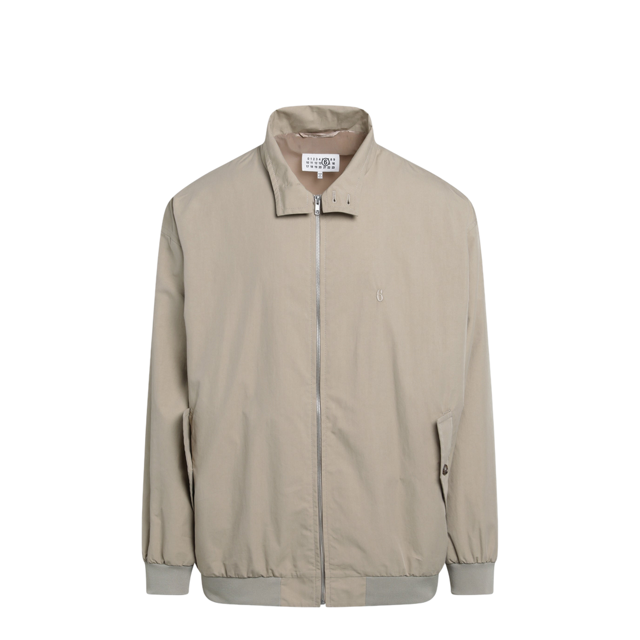 Zip-Up Jacket In Cotton Blend - Image 1