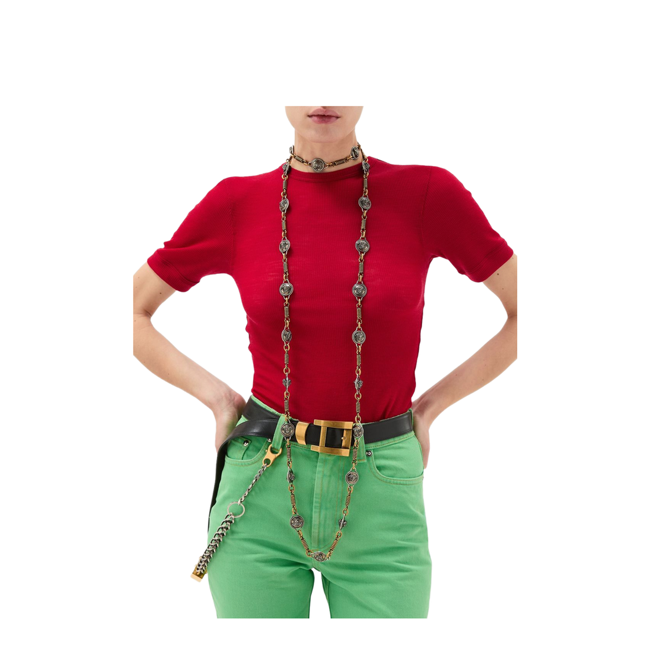 Ribbed Cotton T-Shirt - Image 2