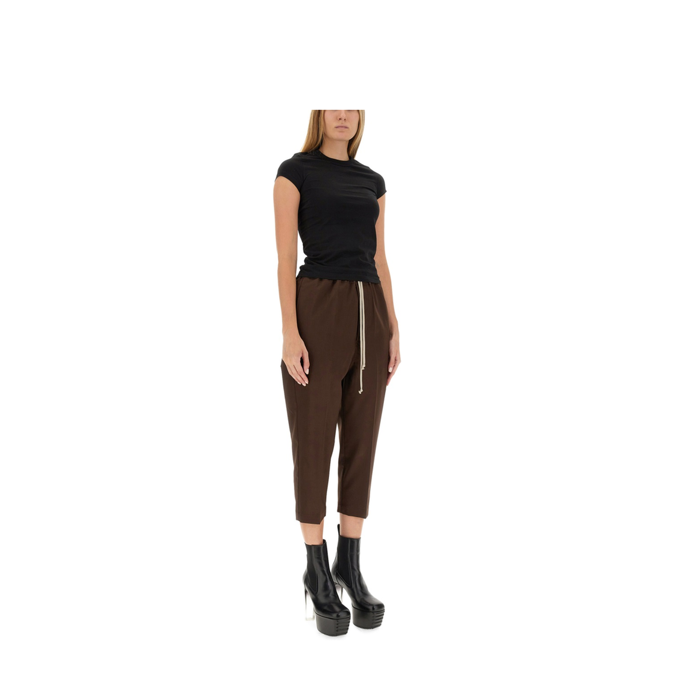 Drawstring Astaires Cropped Pants - Image 2