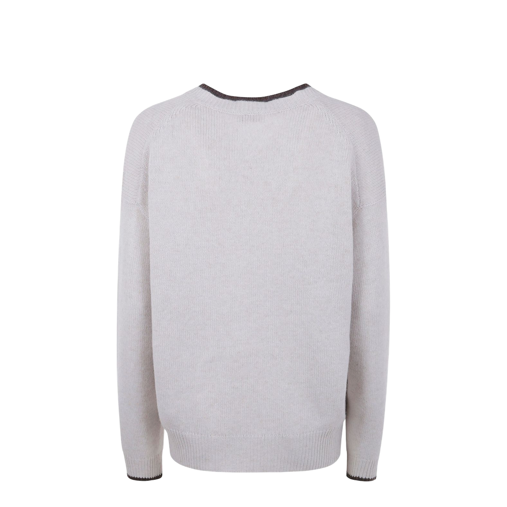 Cashmere V-Neck Sweater - Image 2