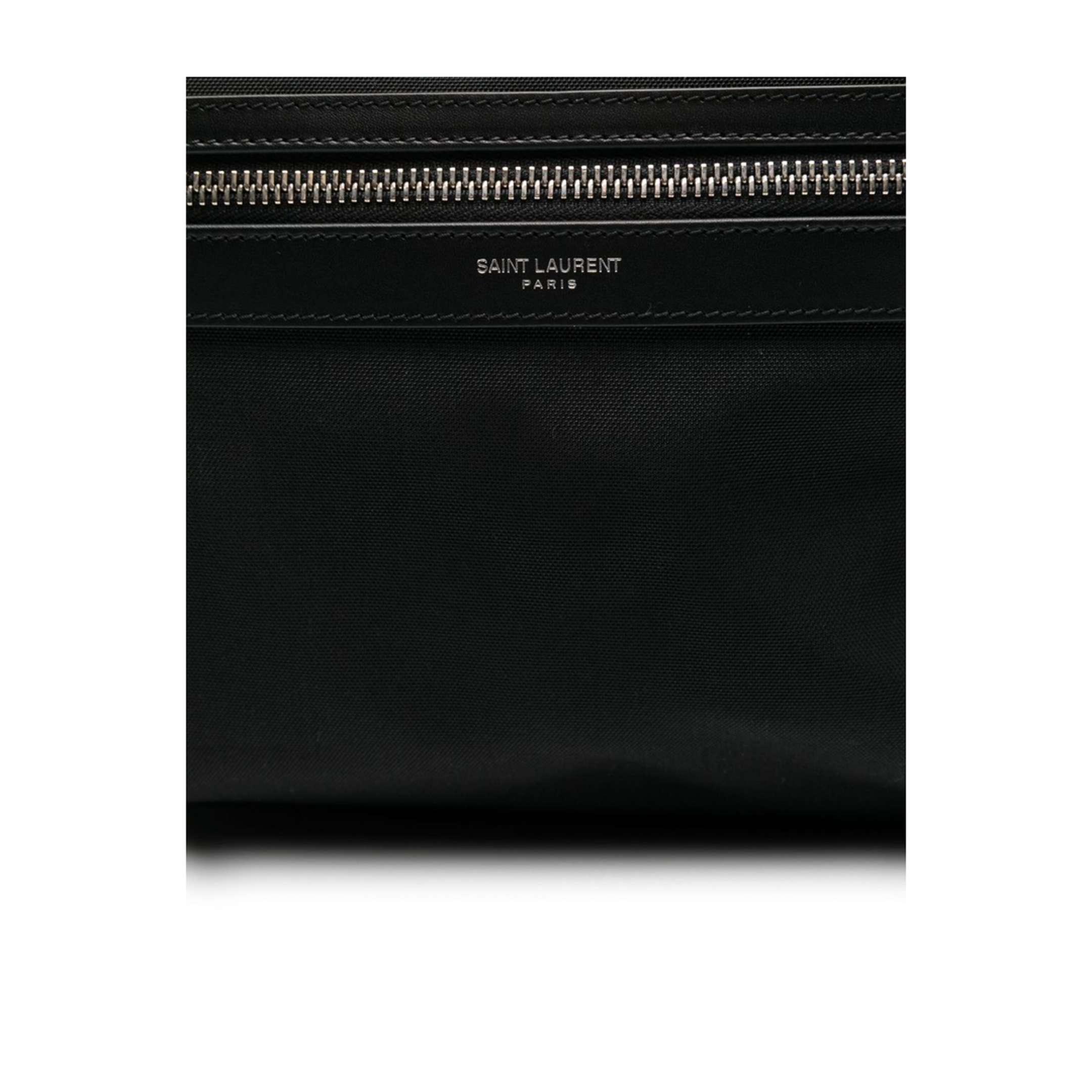 City Canvas, Nylon And Leather Backpack - Black - Image 4