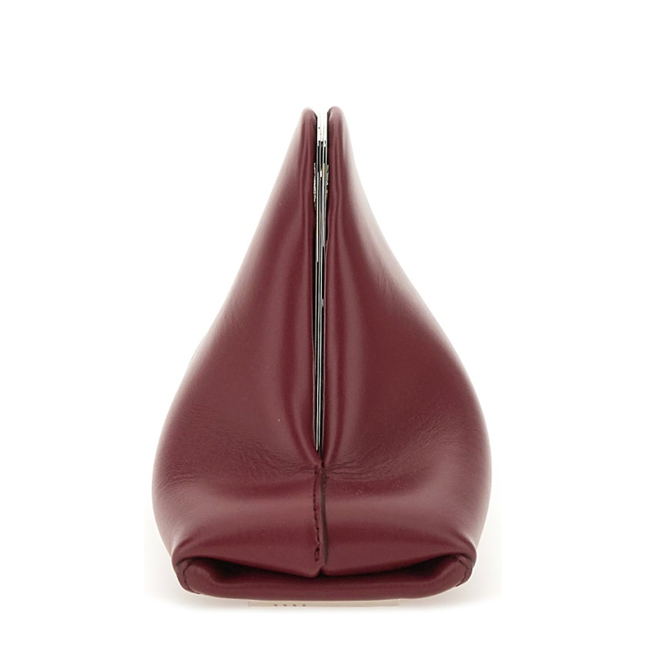 Day Off Small Calfskin Clutch - Burgundy - Image 4