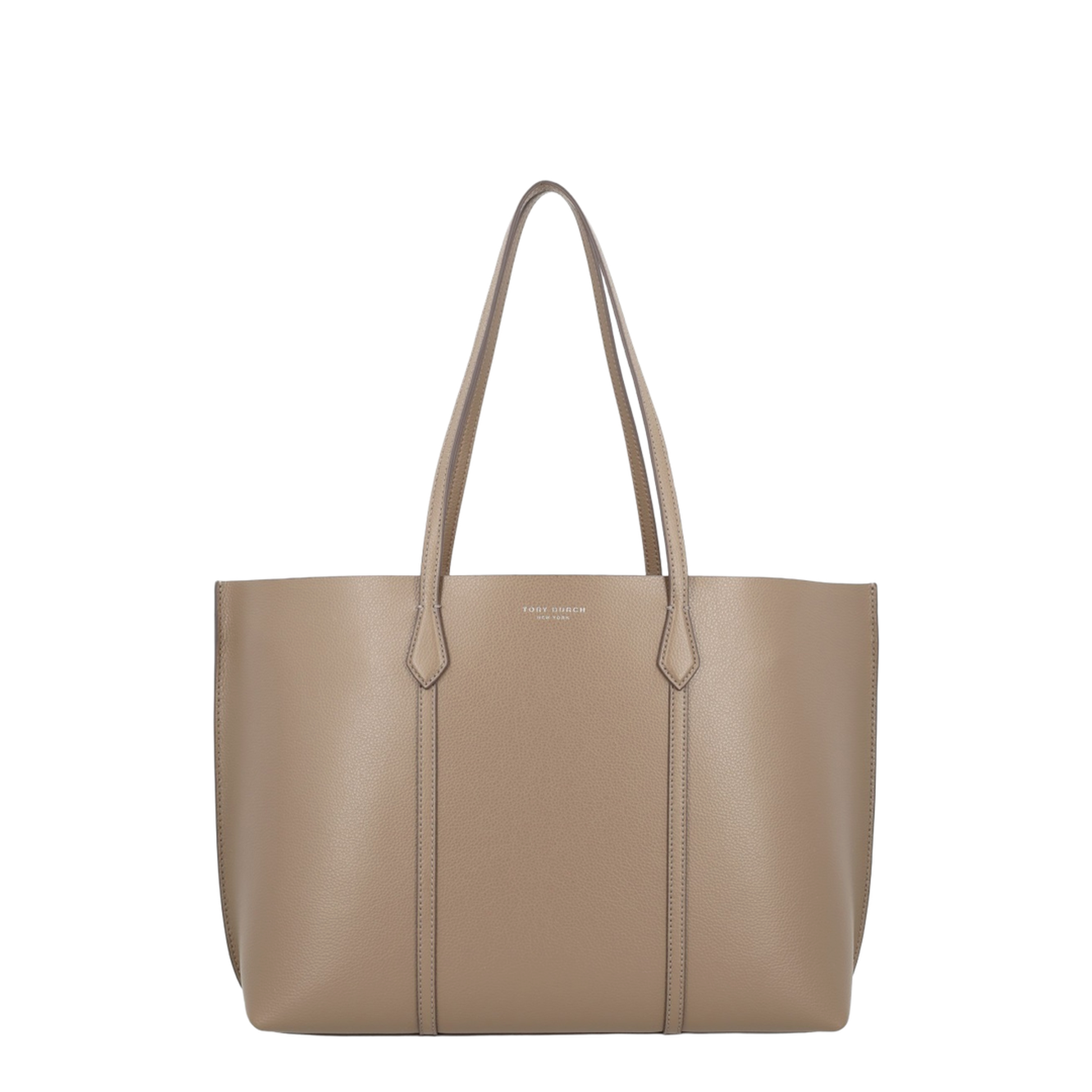 Perry Leather Tote - Wild Mushroom - Image 1