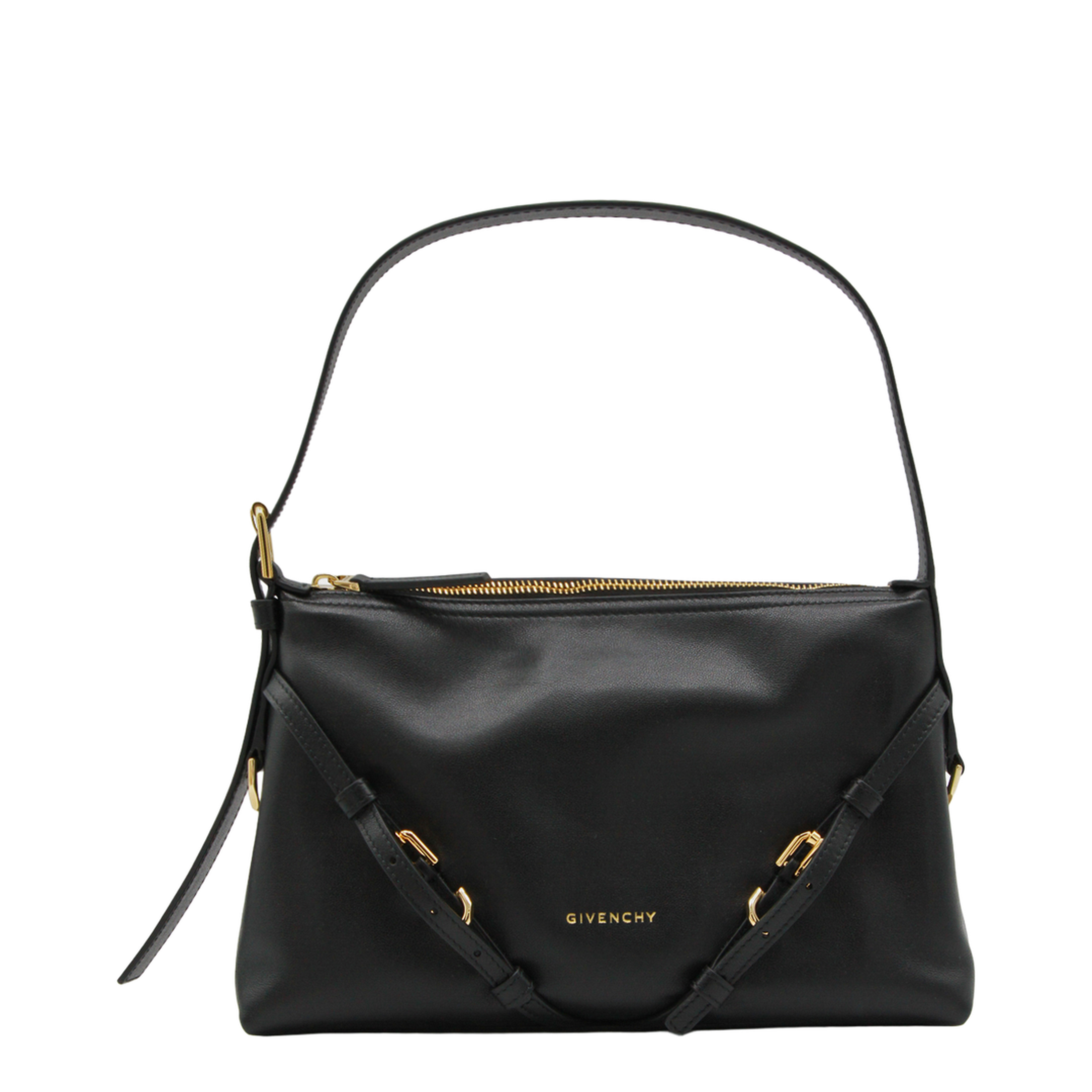 Voyou Mini Calfskin Bag - Black - Image 2
