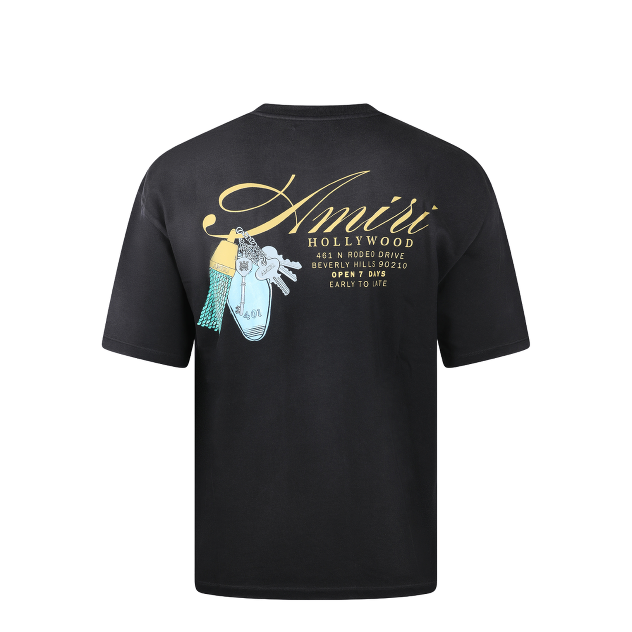 Logo Printed T-Shirts Black - Image 3
