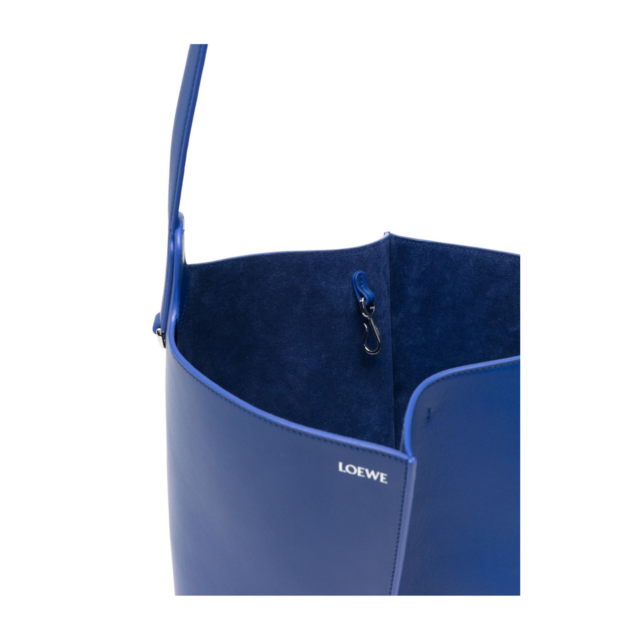 Bilbao Medium Calfskin Bucket Bag - Stellar Blue - Image 4