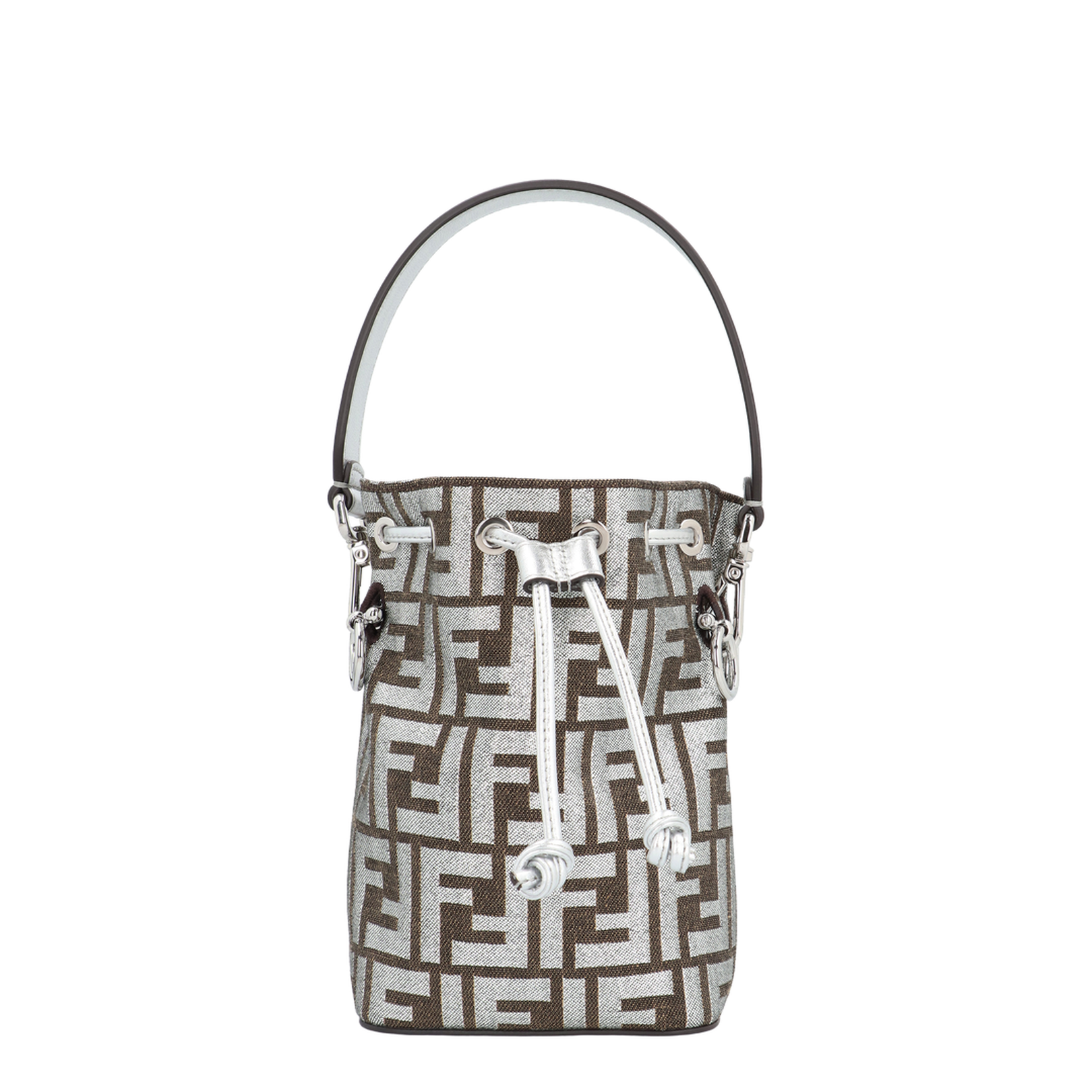 Mon Tresor
Black FF Fabric Mini Bag - Image 4