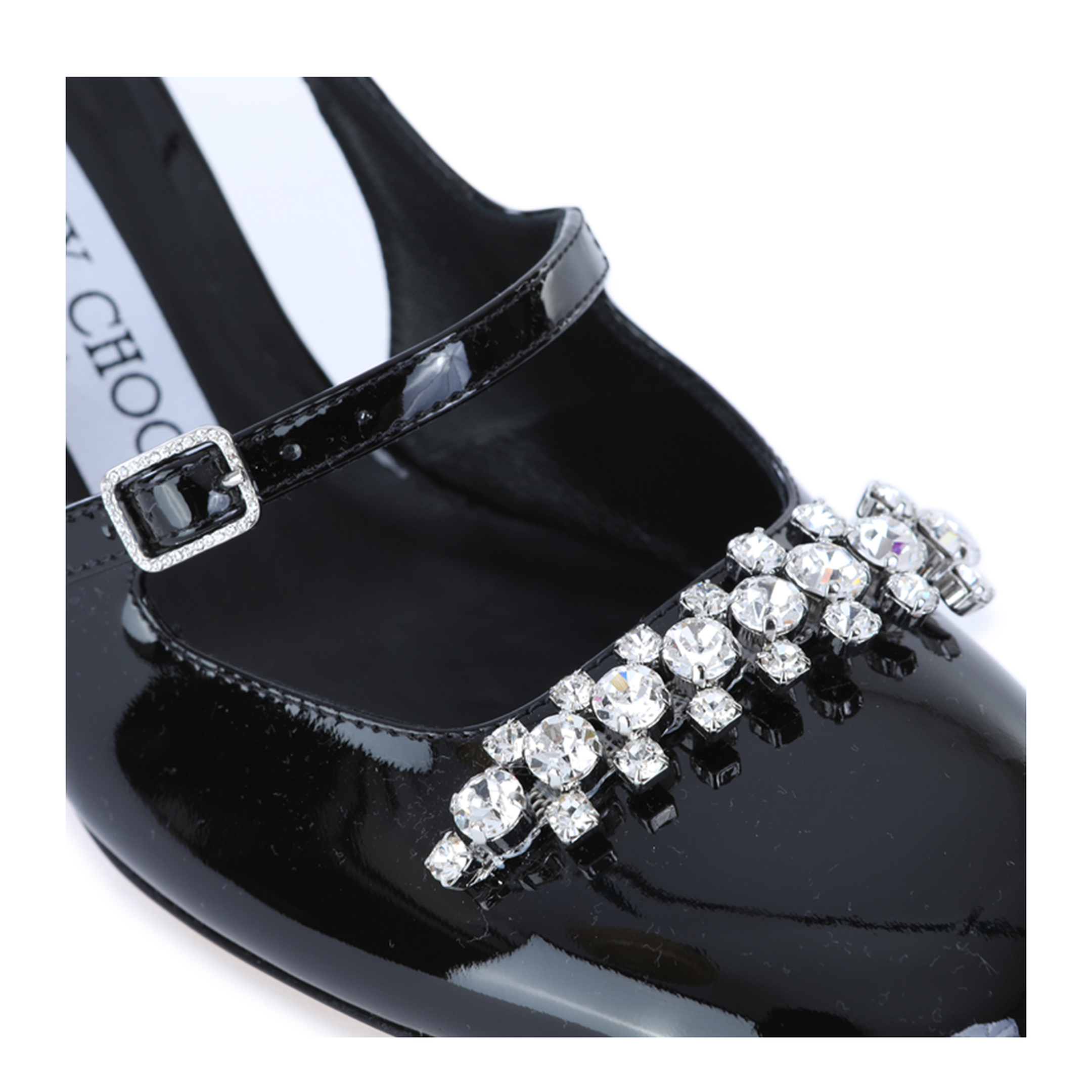 Crystal-Embellished Slingback Pumps - Image 4