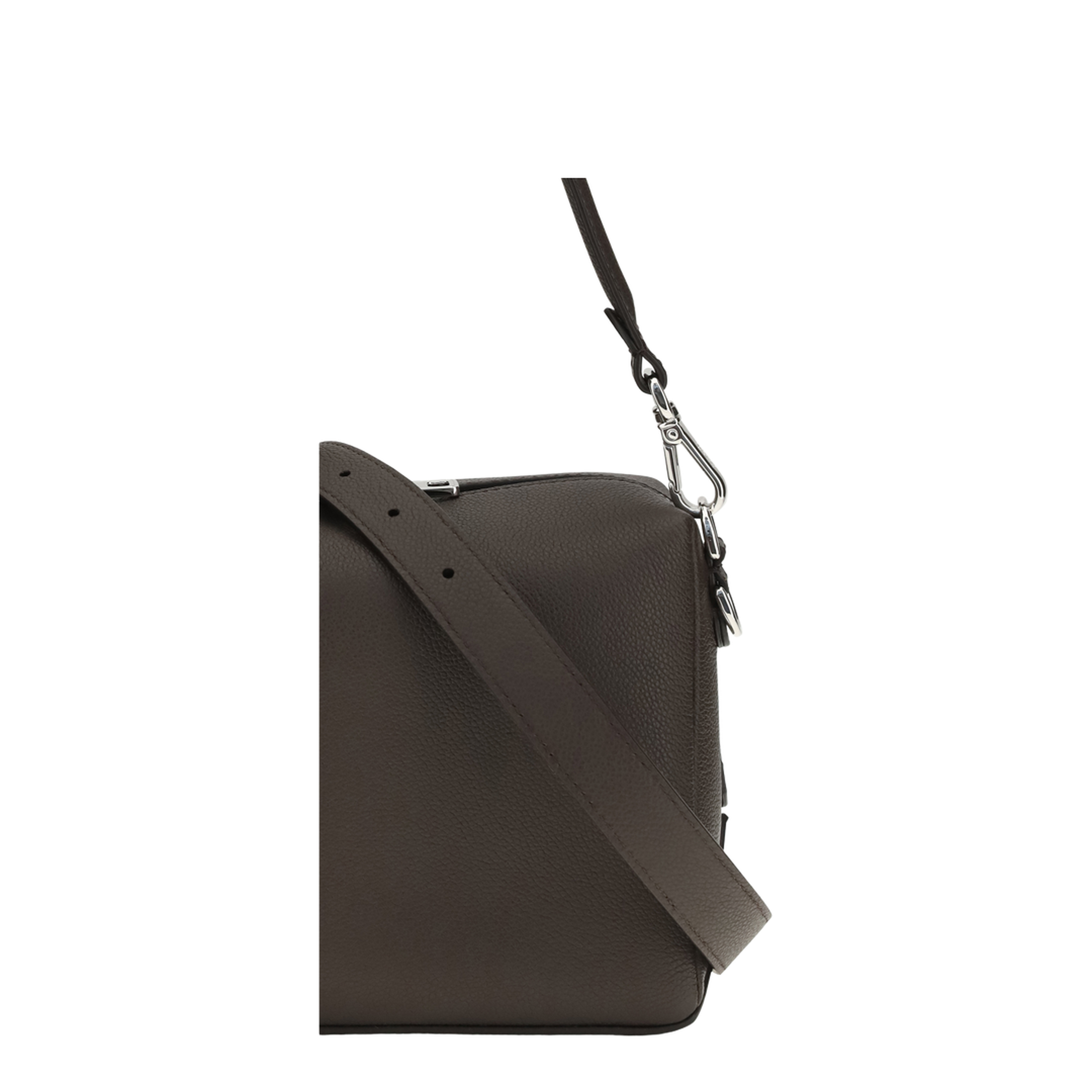 Lui Medium Calfskin Shoulder Bag - Black - Image 4