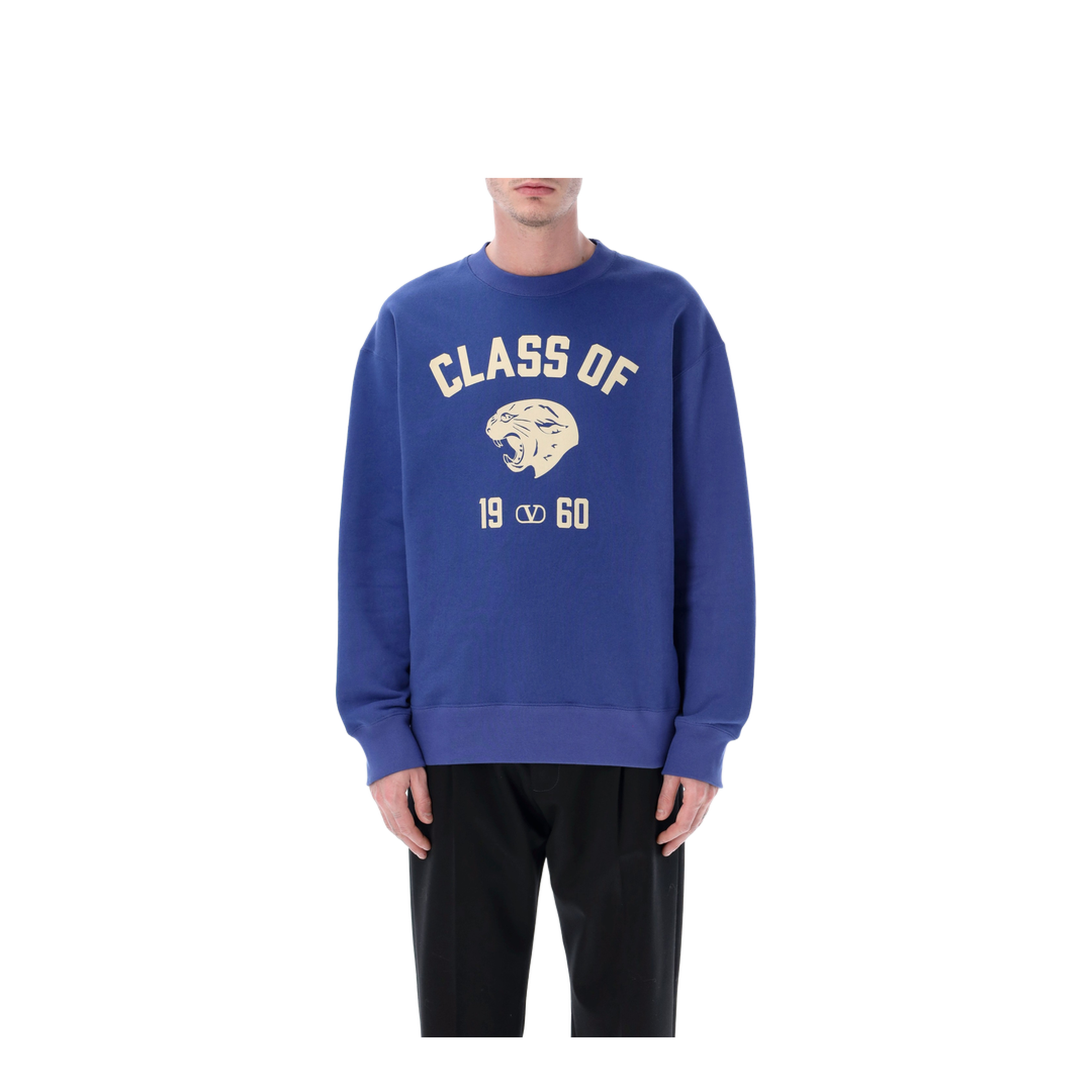 Panther Print Jersey Sweatshirt - Image 1
