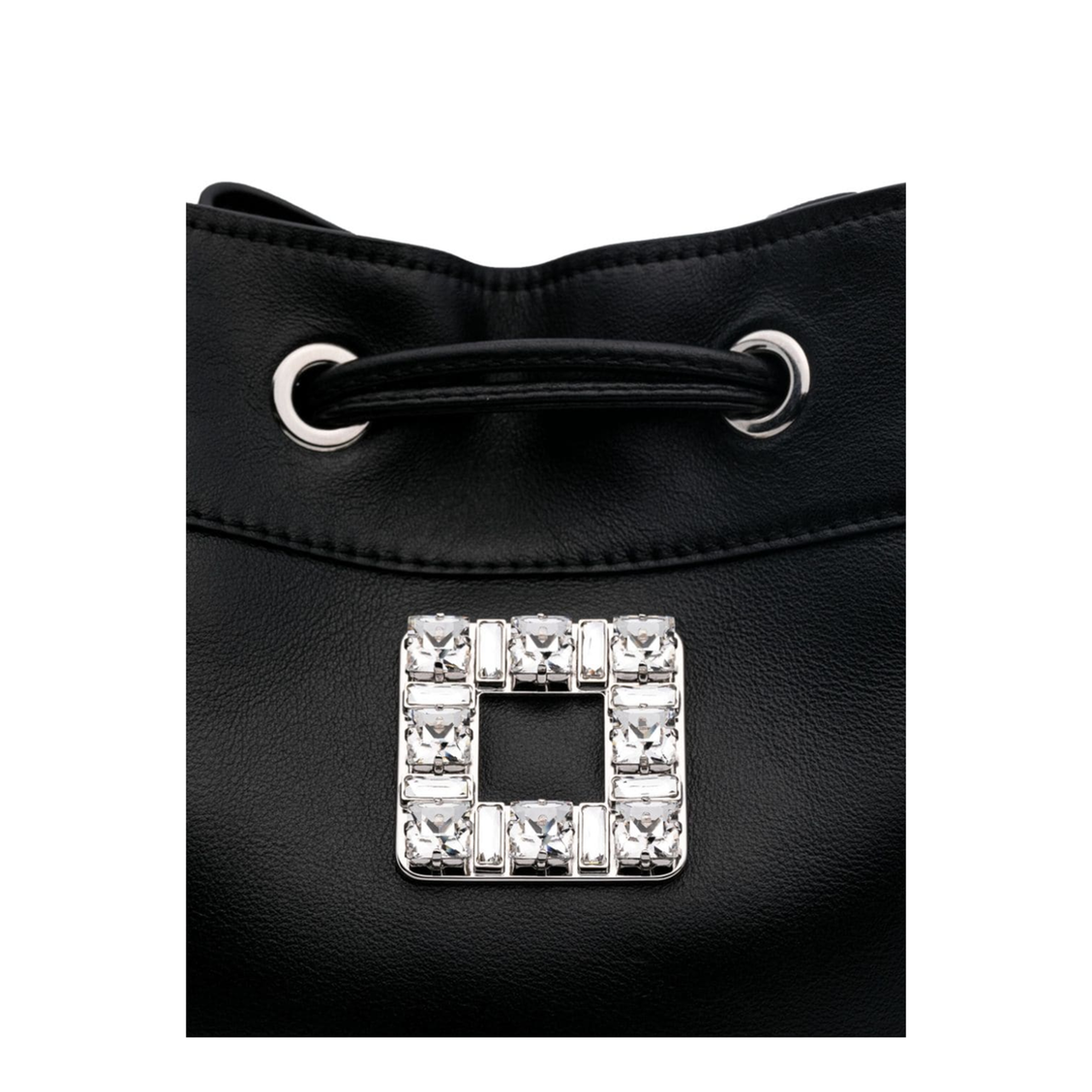 Mini Leather Très Vivier Bucket Bag - Image 4